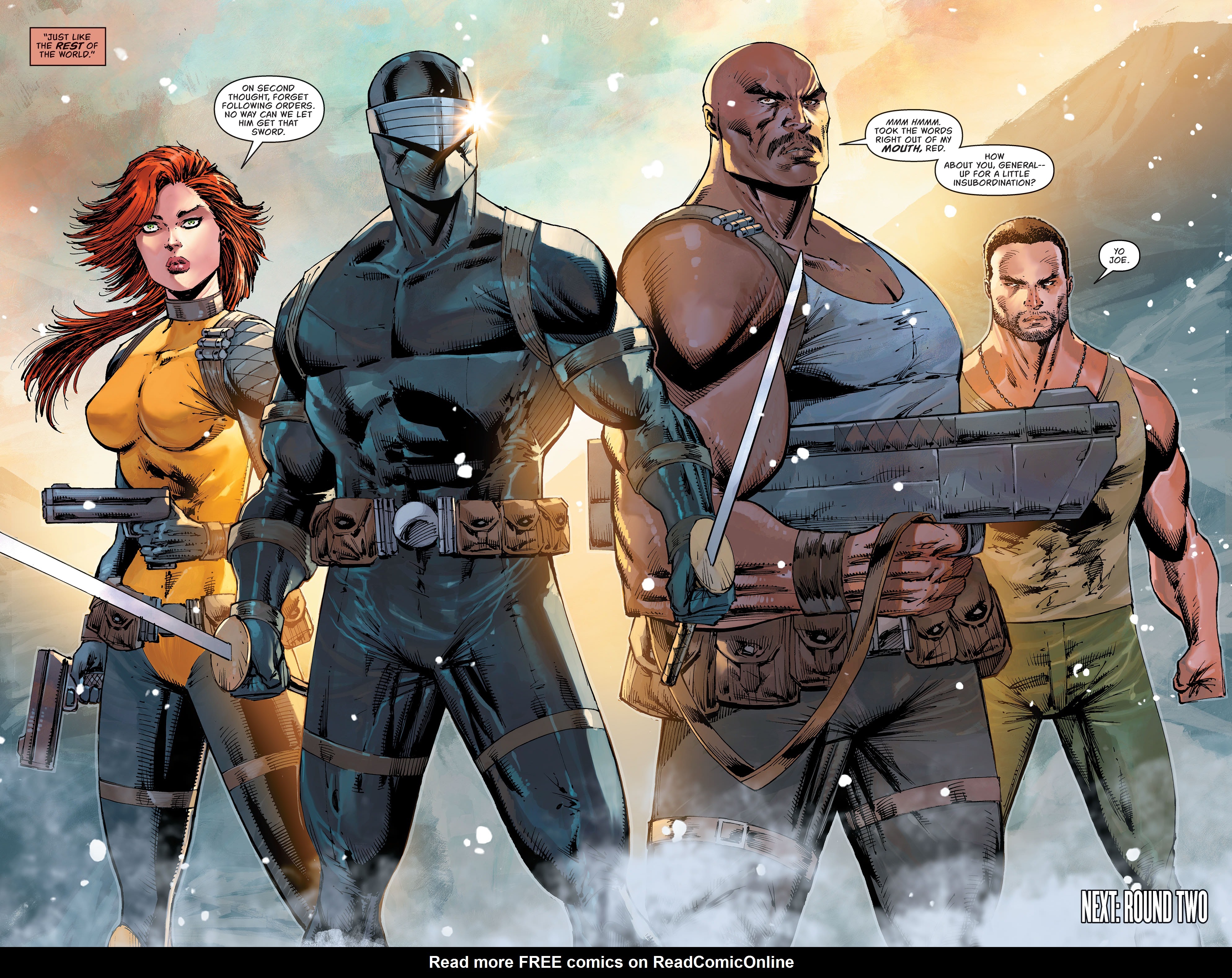 Read online Snake Eyes: Deadgame comic -  Issue #1 - 26