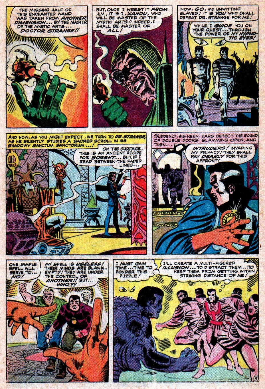 Read online Marvel Masterworks: Doctor Strange comic -  Issue # TPB 3 - 217