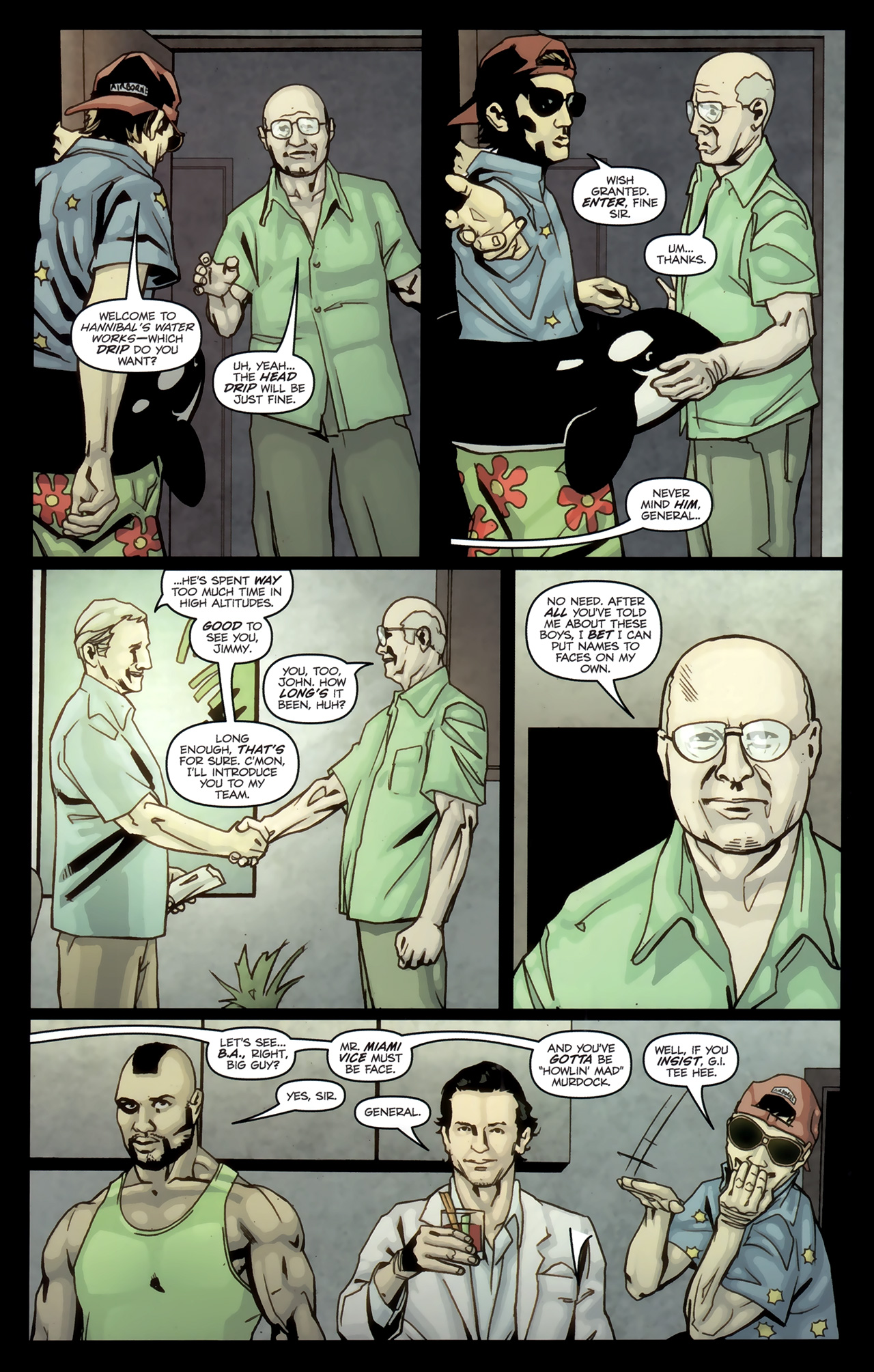 Read online A-Team: Shotgun Wedding comic -  Issue #2 - 6