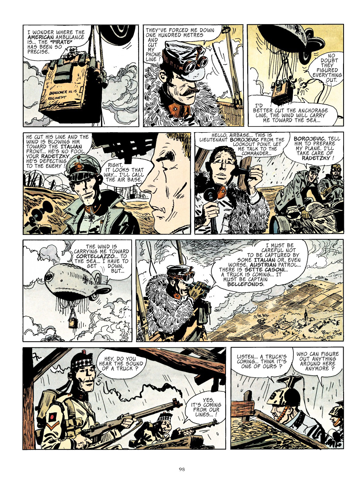 Read online Corto Maltese comic -  Issue # TPB 6 - 92