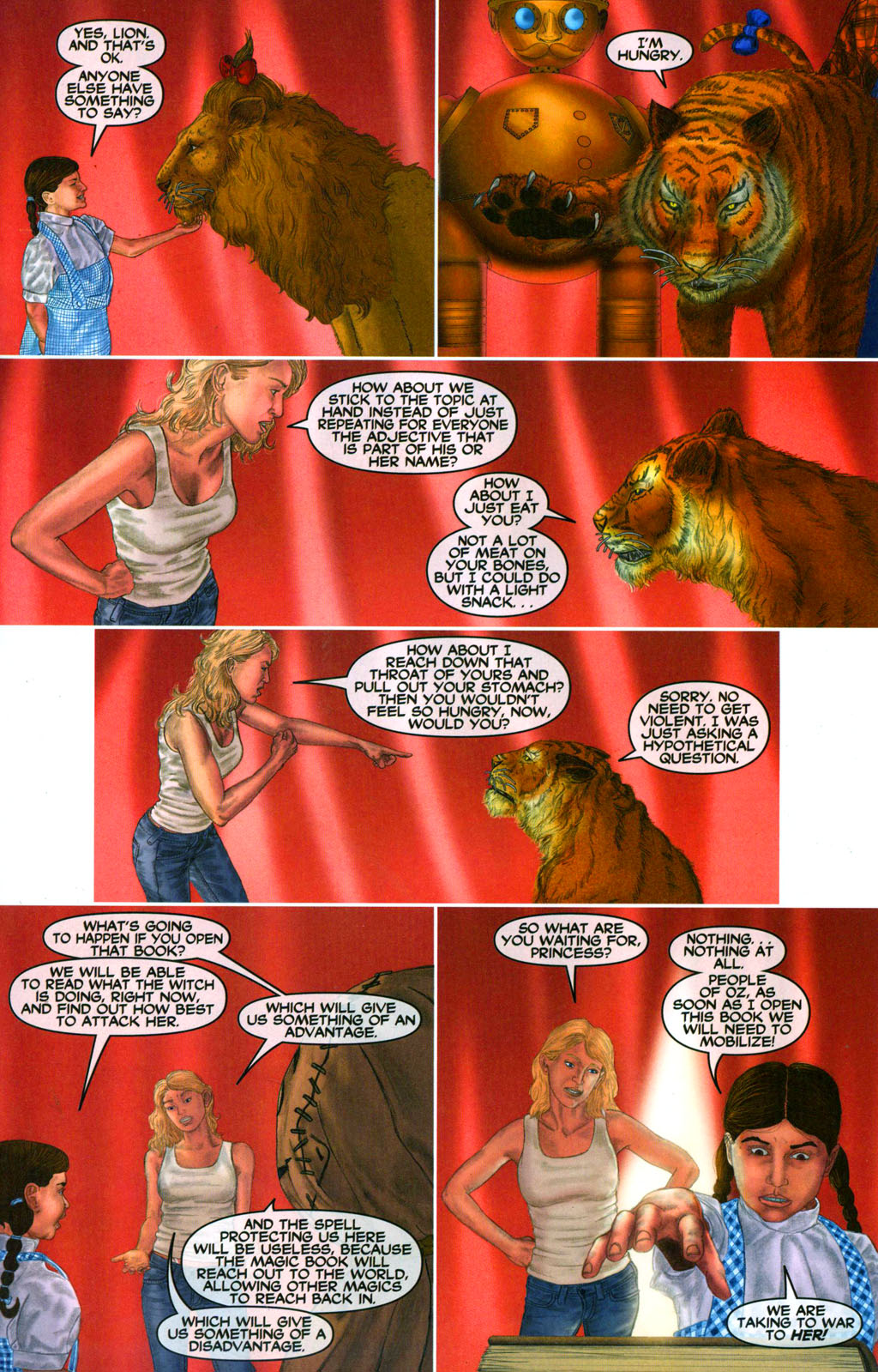 Read online The Oz/Wonderland Chronicles comic -  Issue #2 - 22