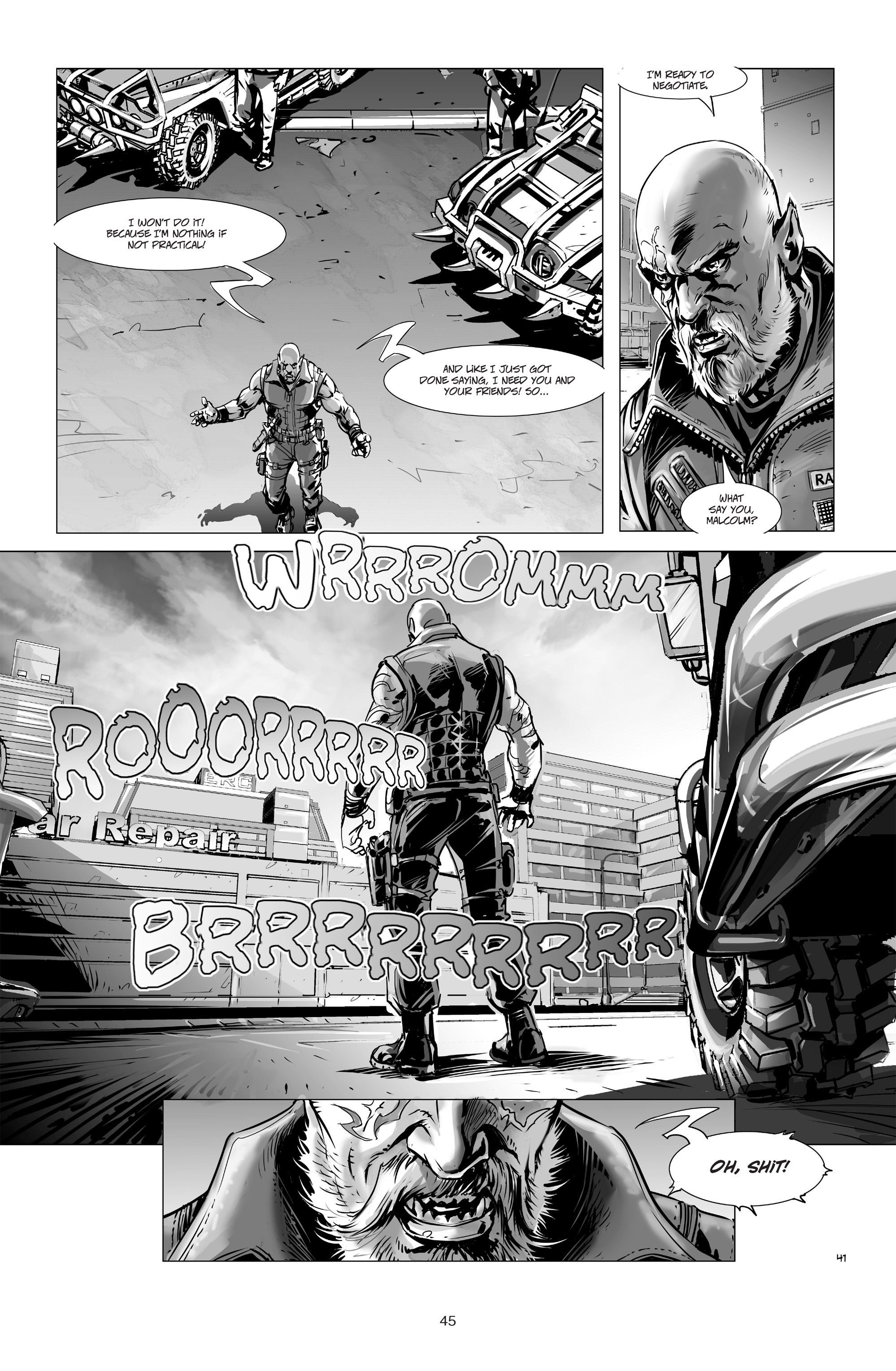 Read online World War Wolves comic -  Issue #5 - 41