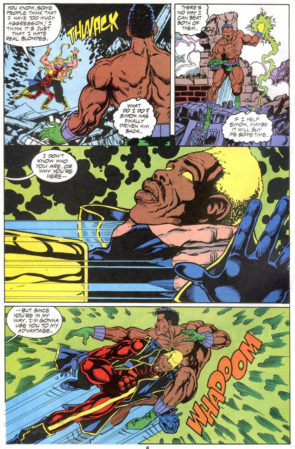Read online Meteor Man comic -  Issue #6 - 5