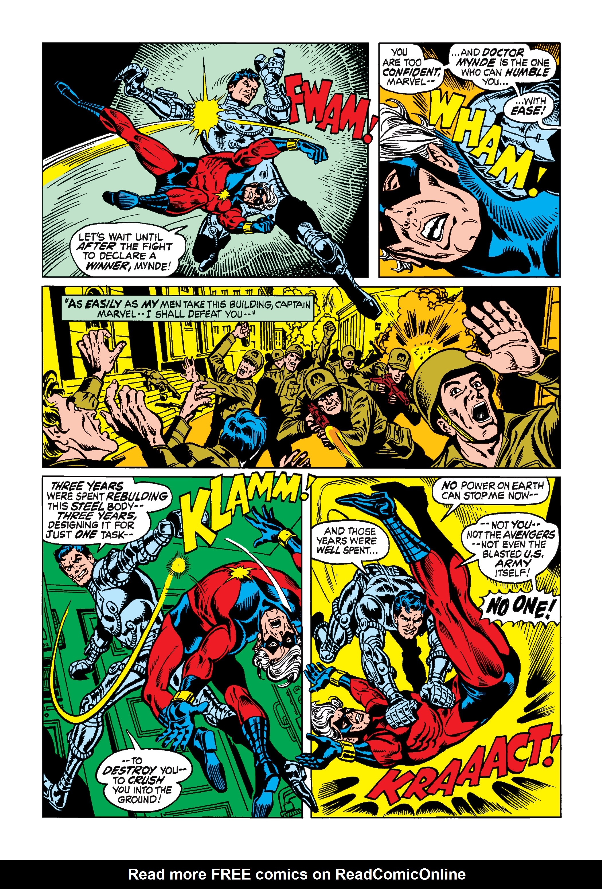 Read online Marvel Masterworks: Captain Marvel comic -  Issue # TPB 3 (Part 1) - 64