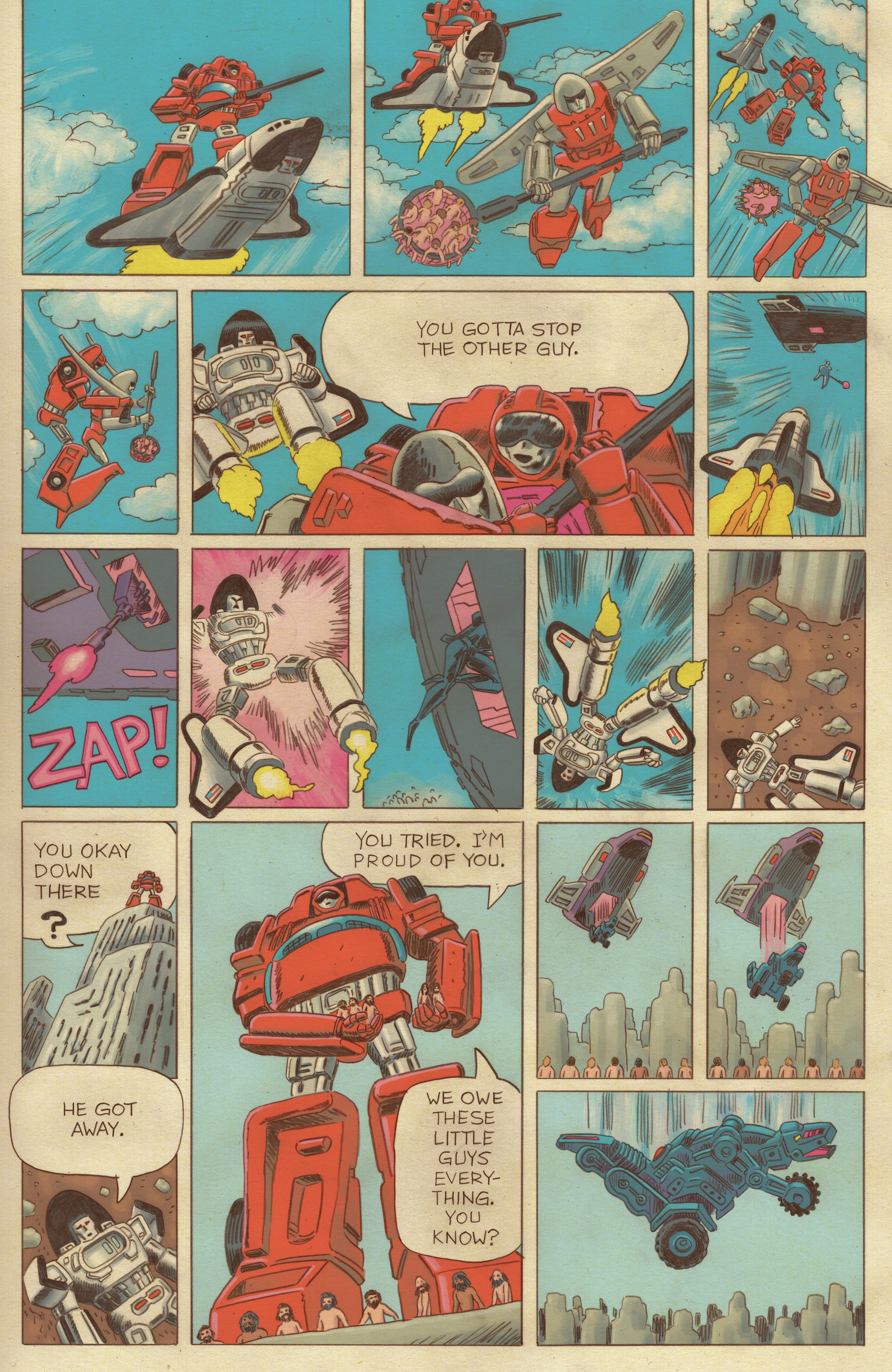 Read online Go-Bots comic -  Issue #4 - 6