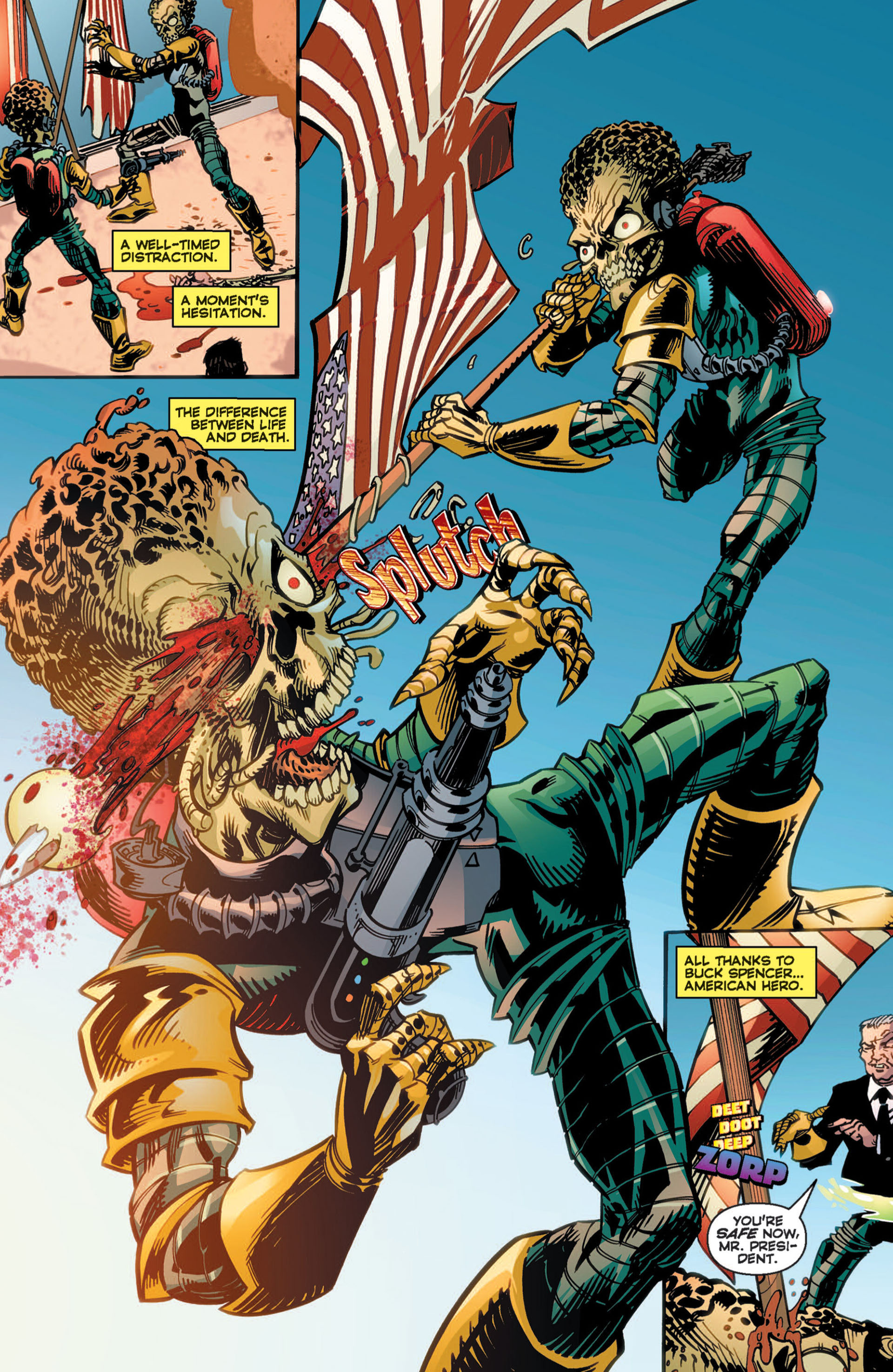 Read online Mars Attacks comic -  Issue #2 - 21