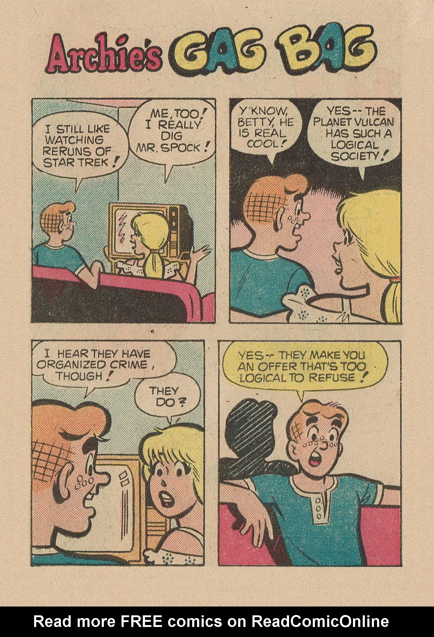 Read online Archie Digest Magazine comic -  Issue #42 - 50