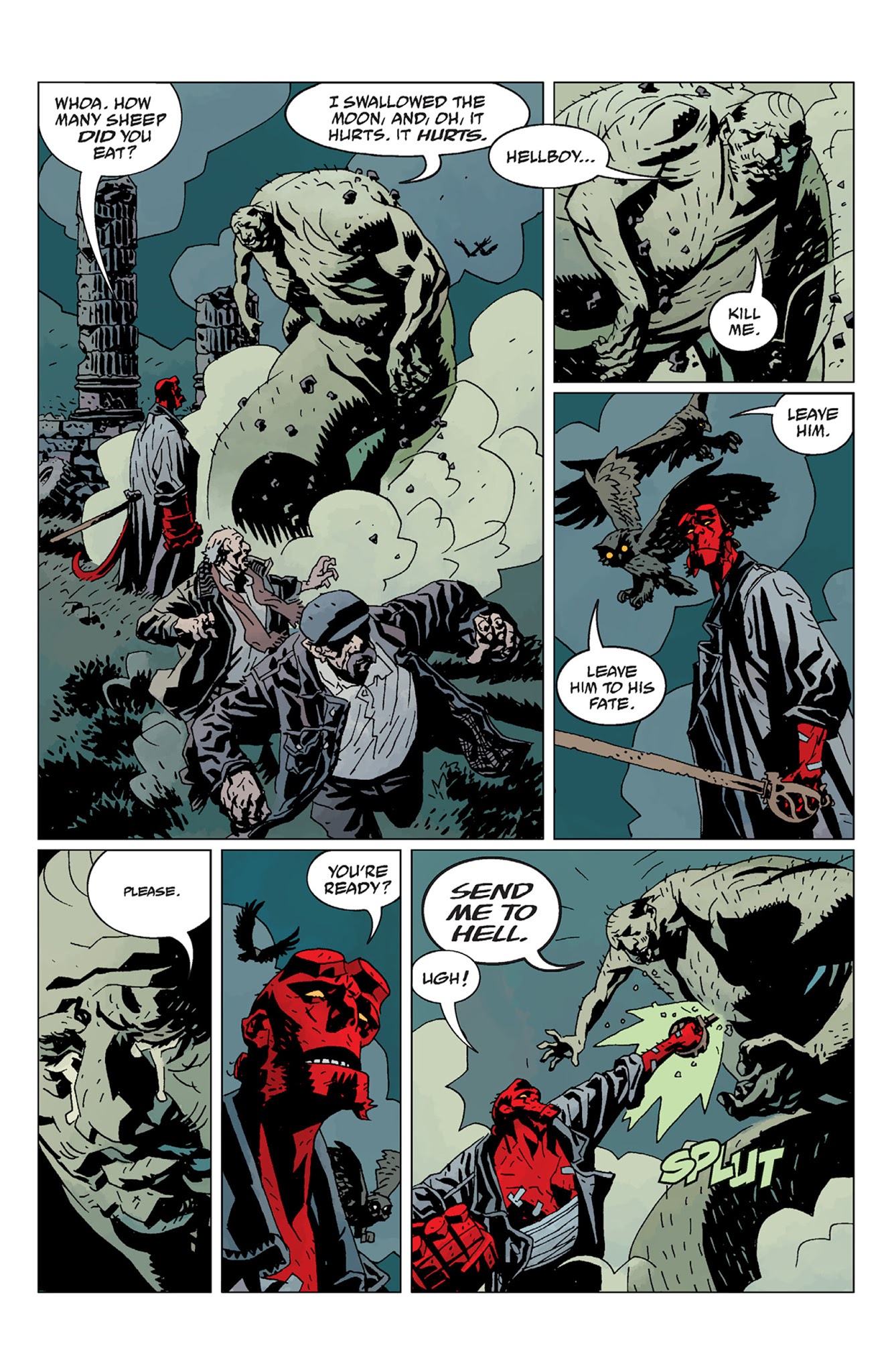 Read online Hellboy: Darkness Calls comic -  Issue # TPB - 157