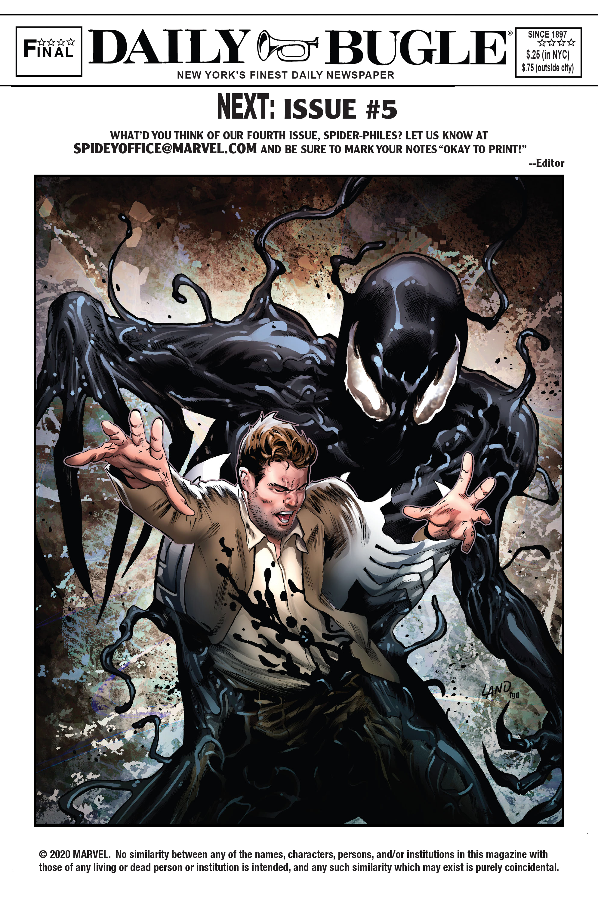 Read online Symbiote Spider-Man: Alien Reality comic -  Issue #4 - 23