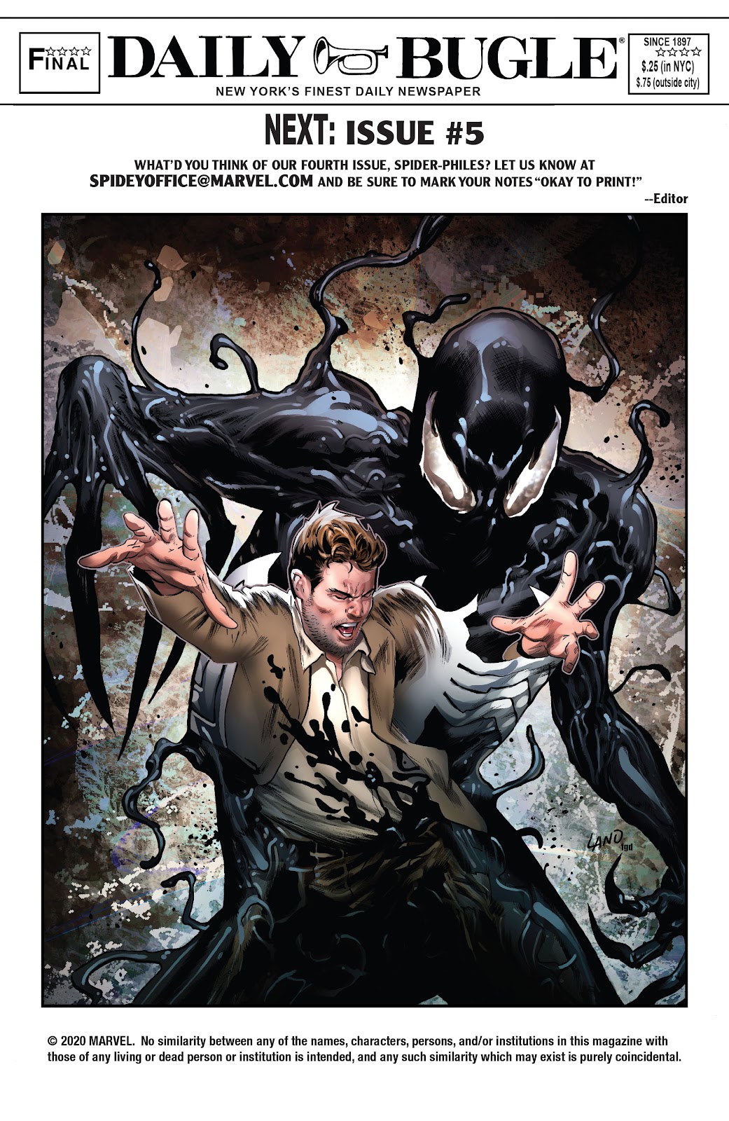 Symbiote Spider-Man: Alien Reality issue 4 - Page 23
