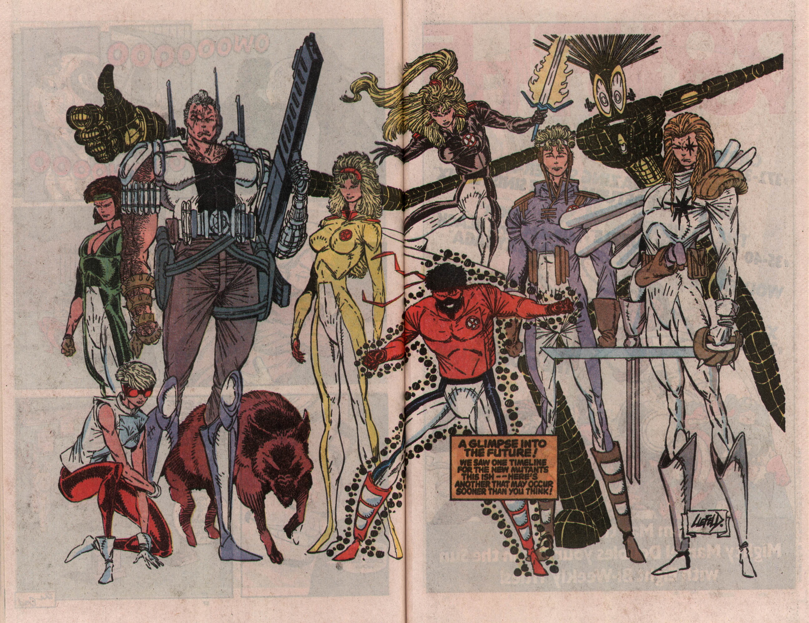 Read online The New Mutants comic -  Issue # _Annual 6 - 51