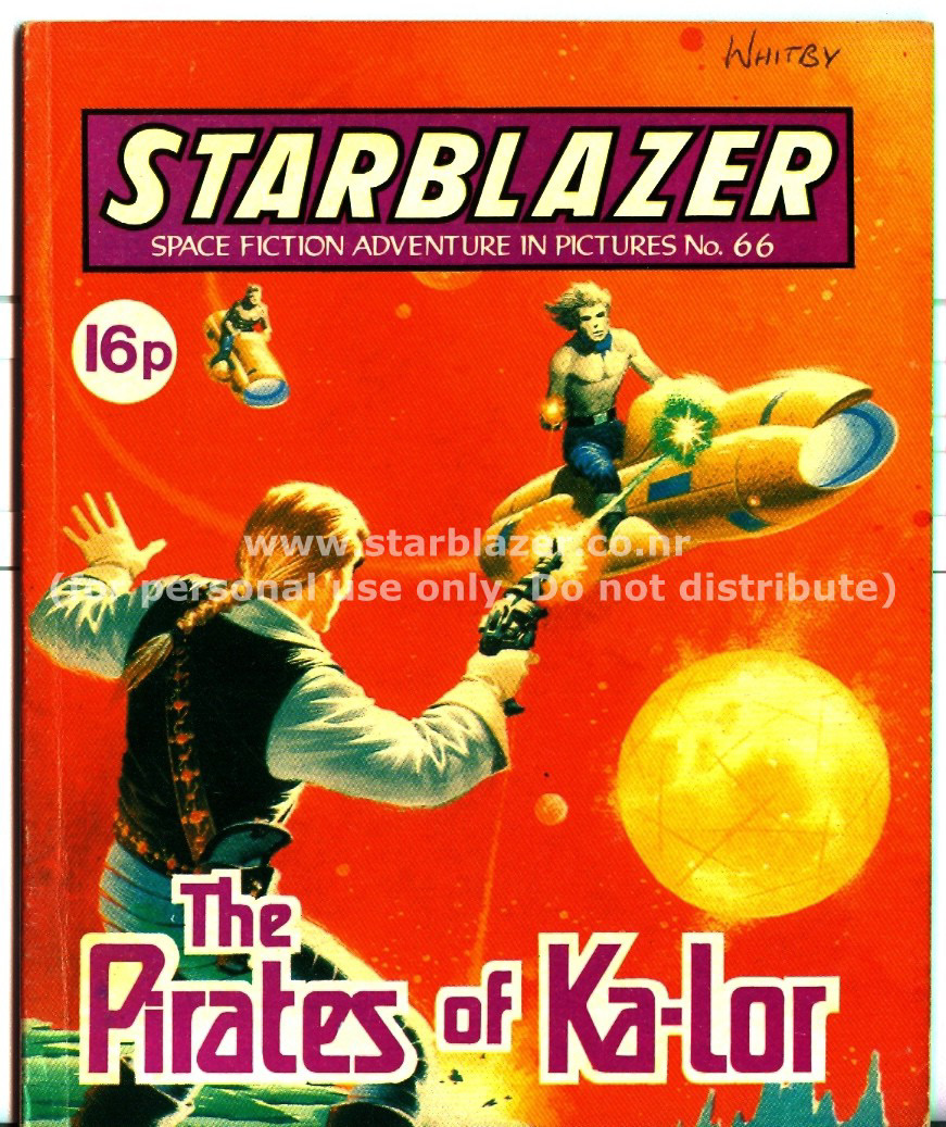 Read online Starblazer comic -  Issue #66 - 1