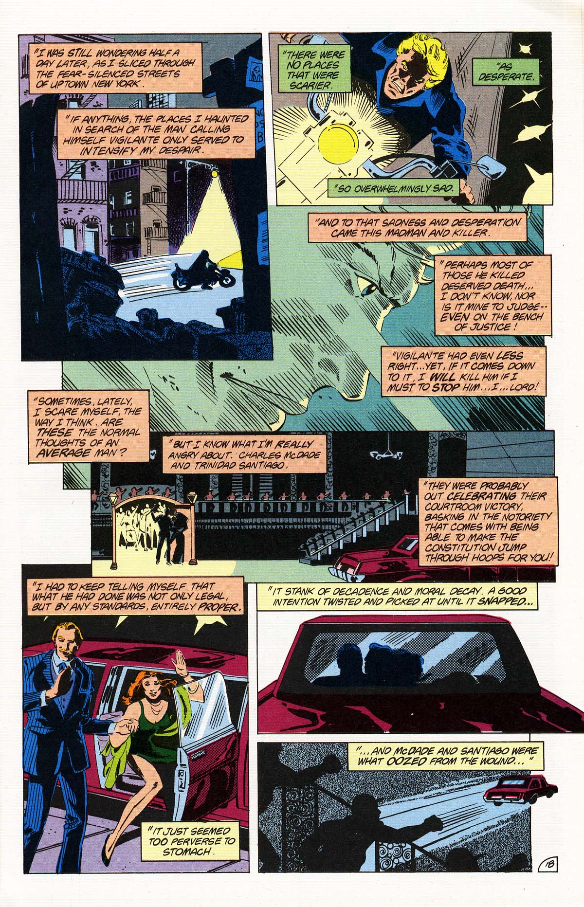 Read online Vigilante (1983) comic -  Issue #23 - 19