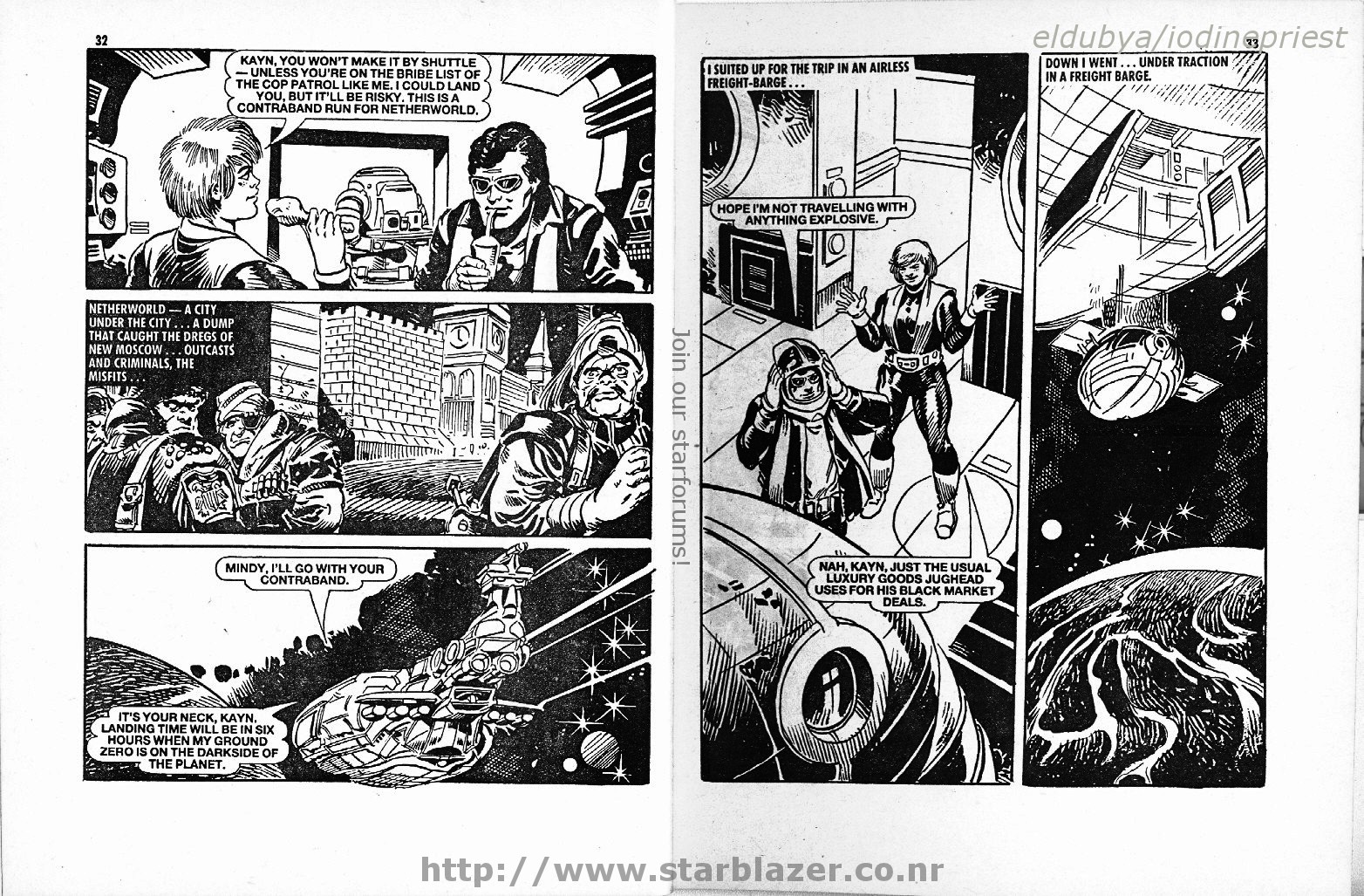 Read online Starblazer comic -  Issue #203 - 18