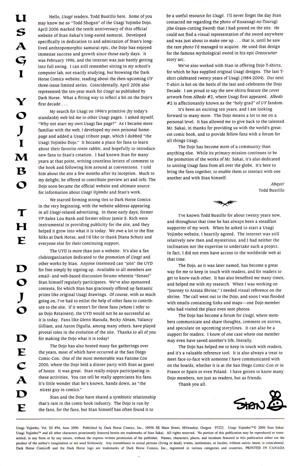 Read online Usagi Yojimbo (1996) comic -  Issue #94 - 27