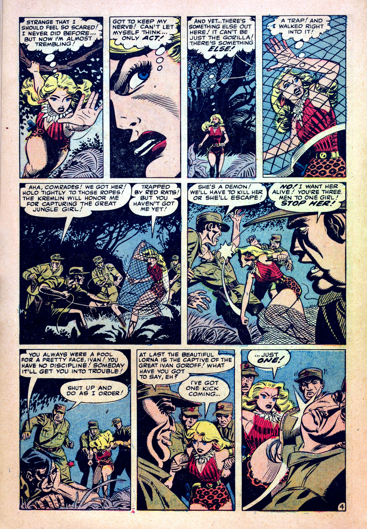 Read online Lorna, The Jungle Girl comic -  Issue #10 - 14