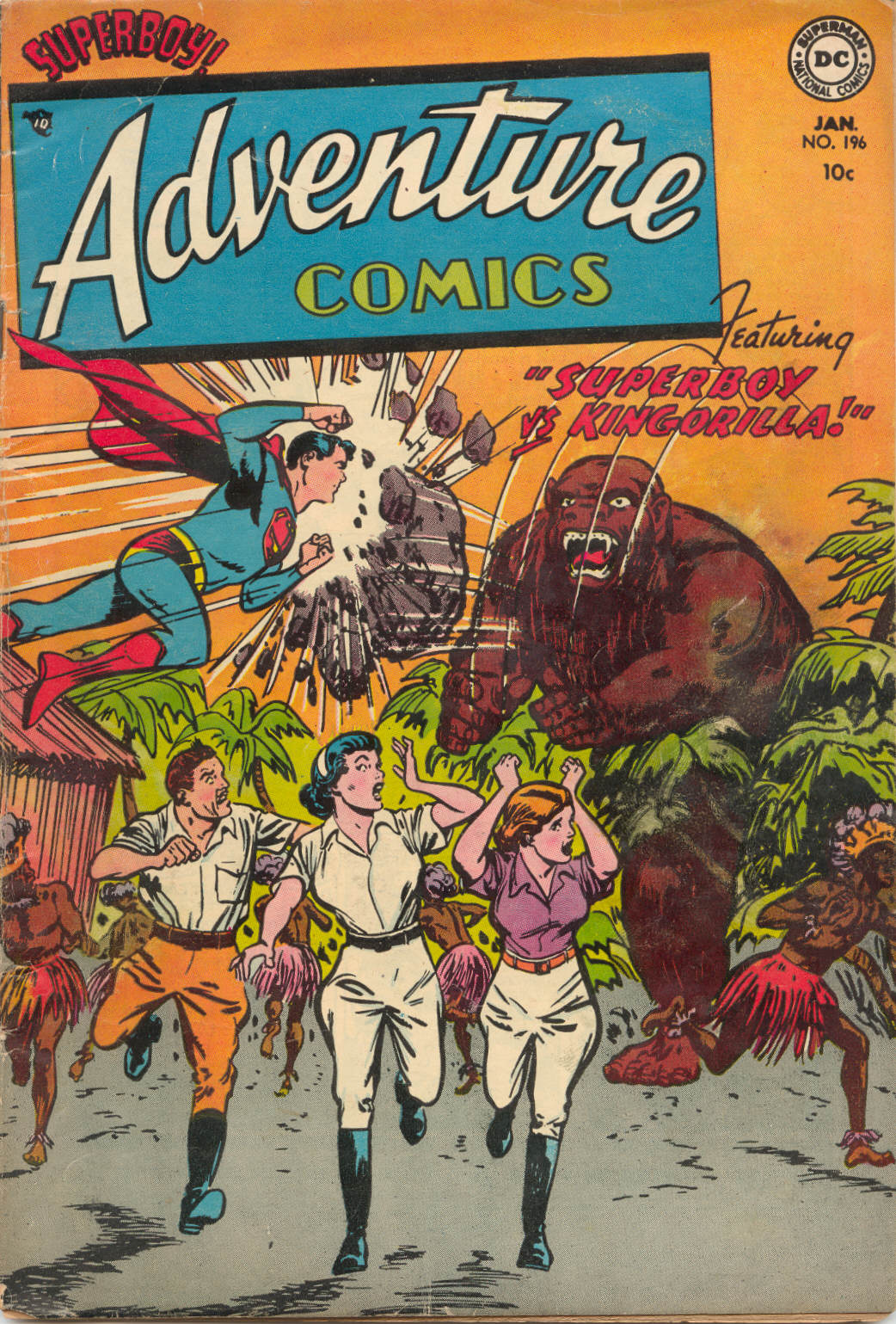 Read online Adventure Comics (1938) comic -  Issue #196 - 1