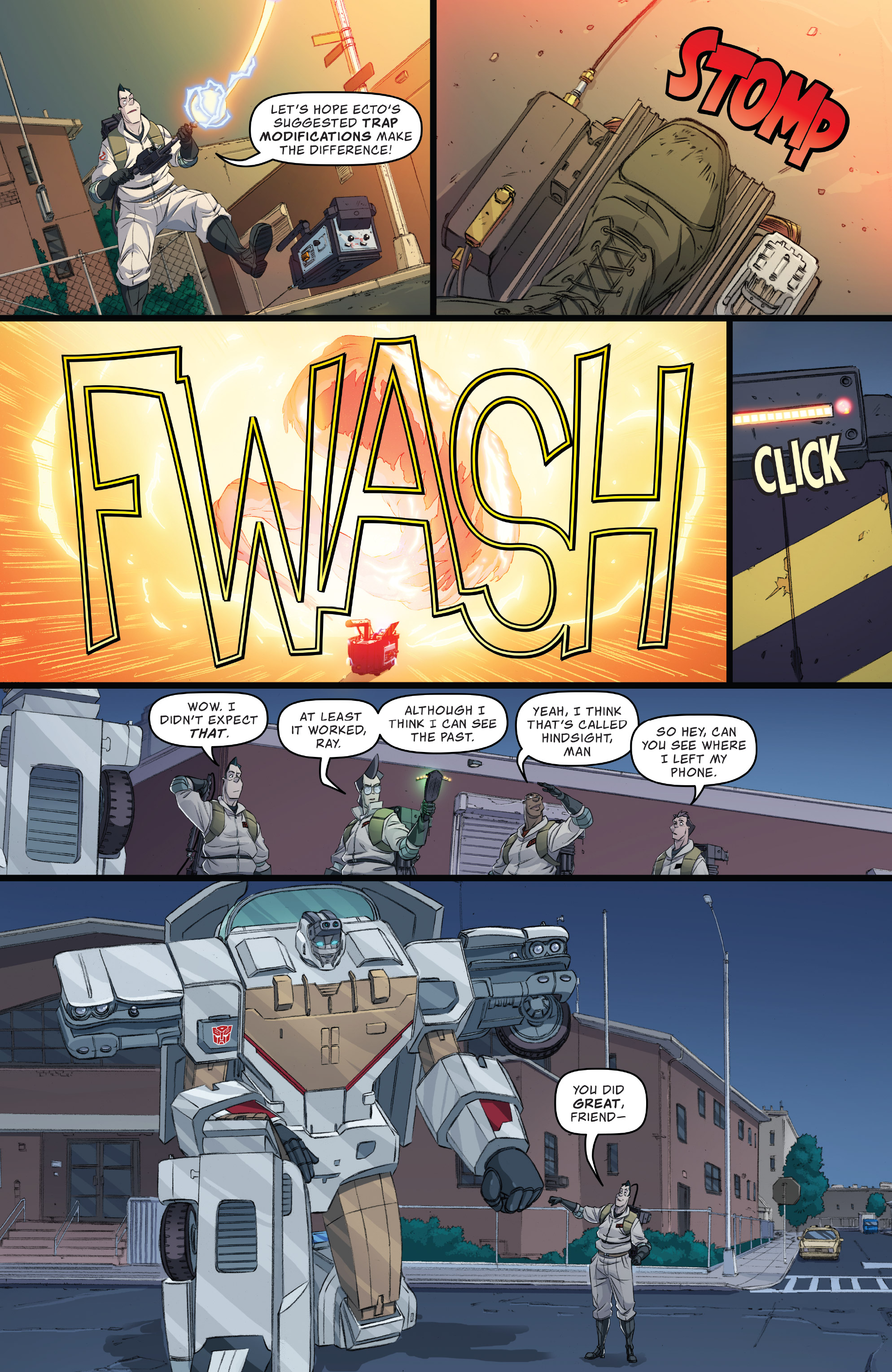 Read online Transformers/Ghostbusters comic -  Issue #3 - 21