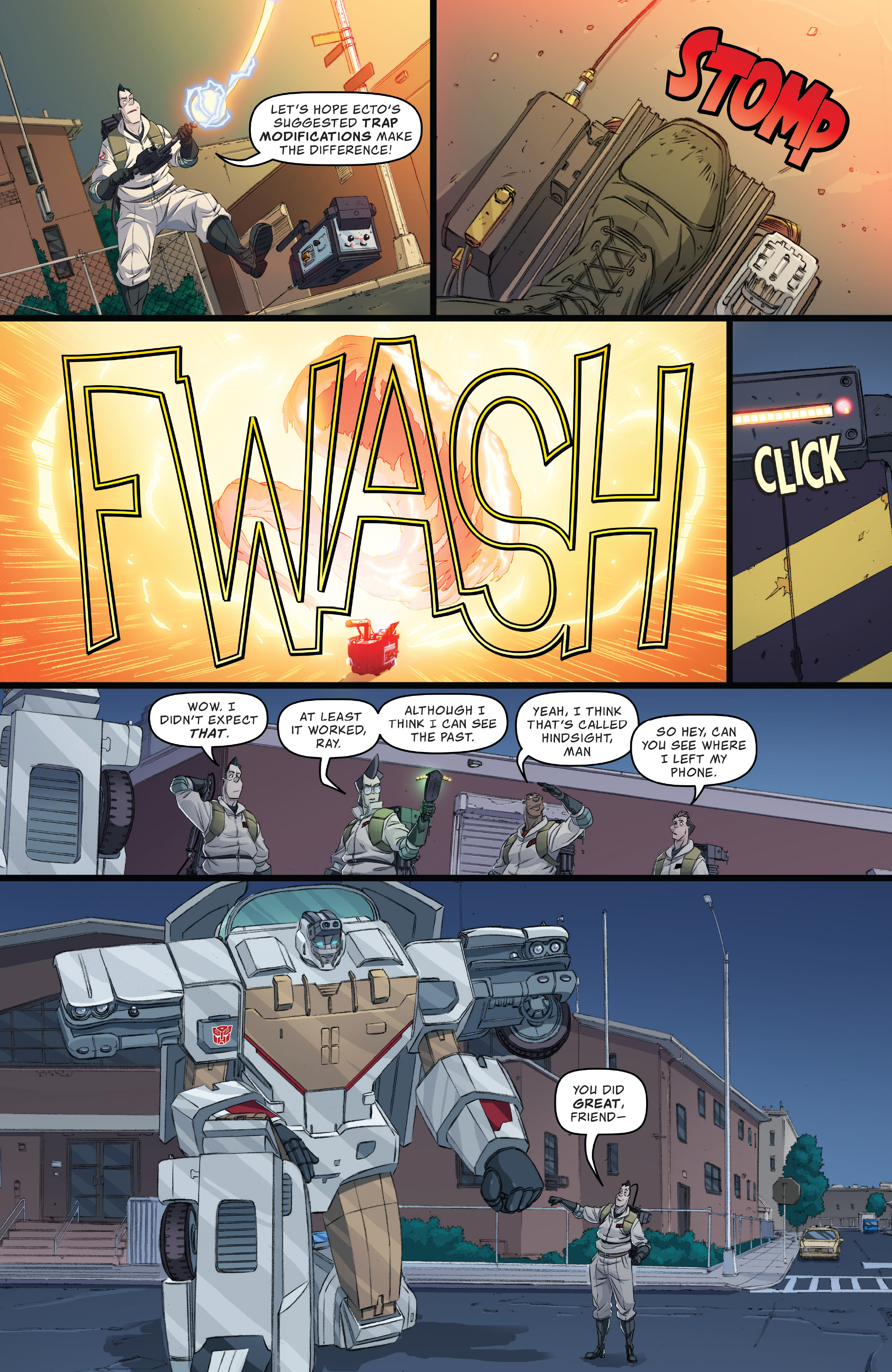 Read online Transformers/Ghostbusters comic -  Issue #3 - 21
