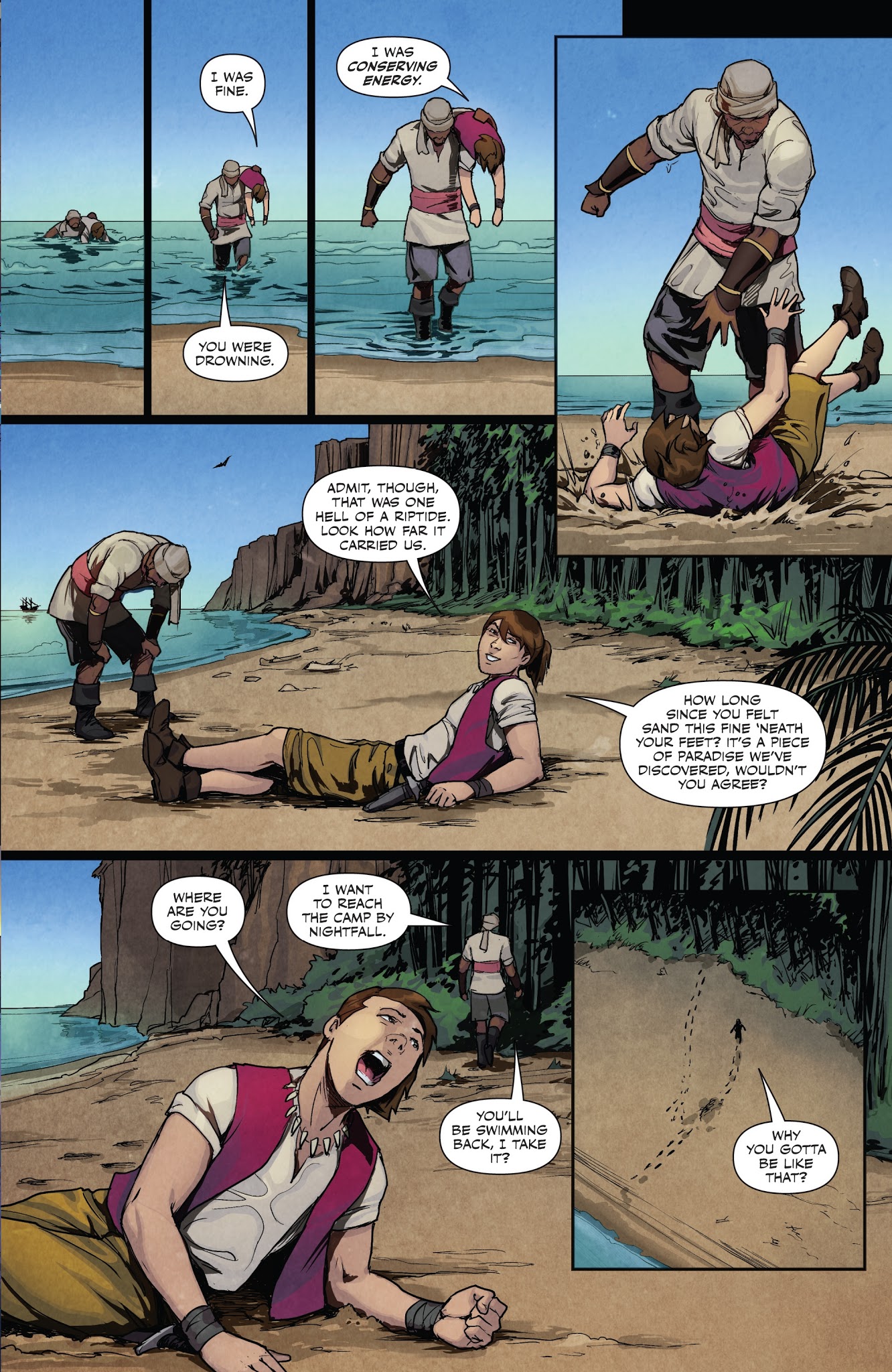 Read online Riftworld Legends comic -  Issue #1 - 19