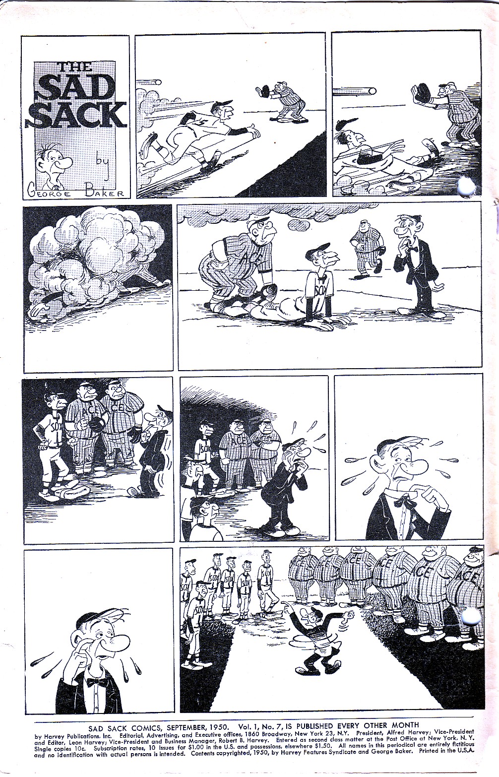 Read online Sad Sack comic -  Issue #7 - 2