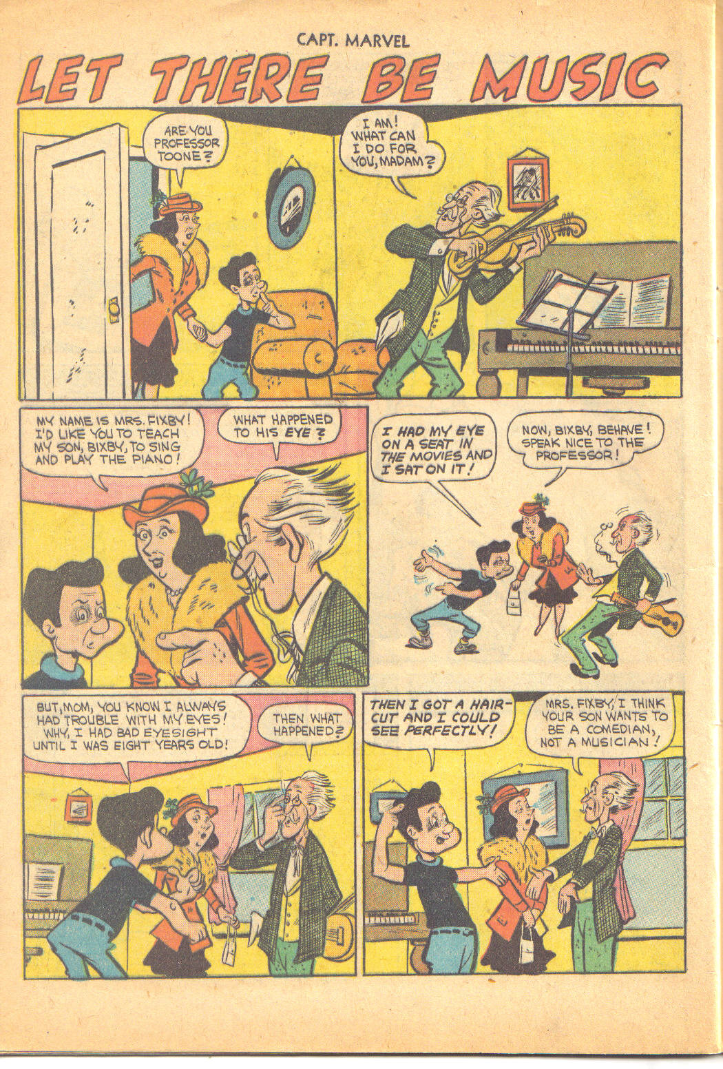 Read online Captain Marvel Adventures comic -  Issue #129 - 24