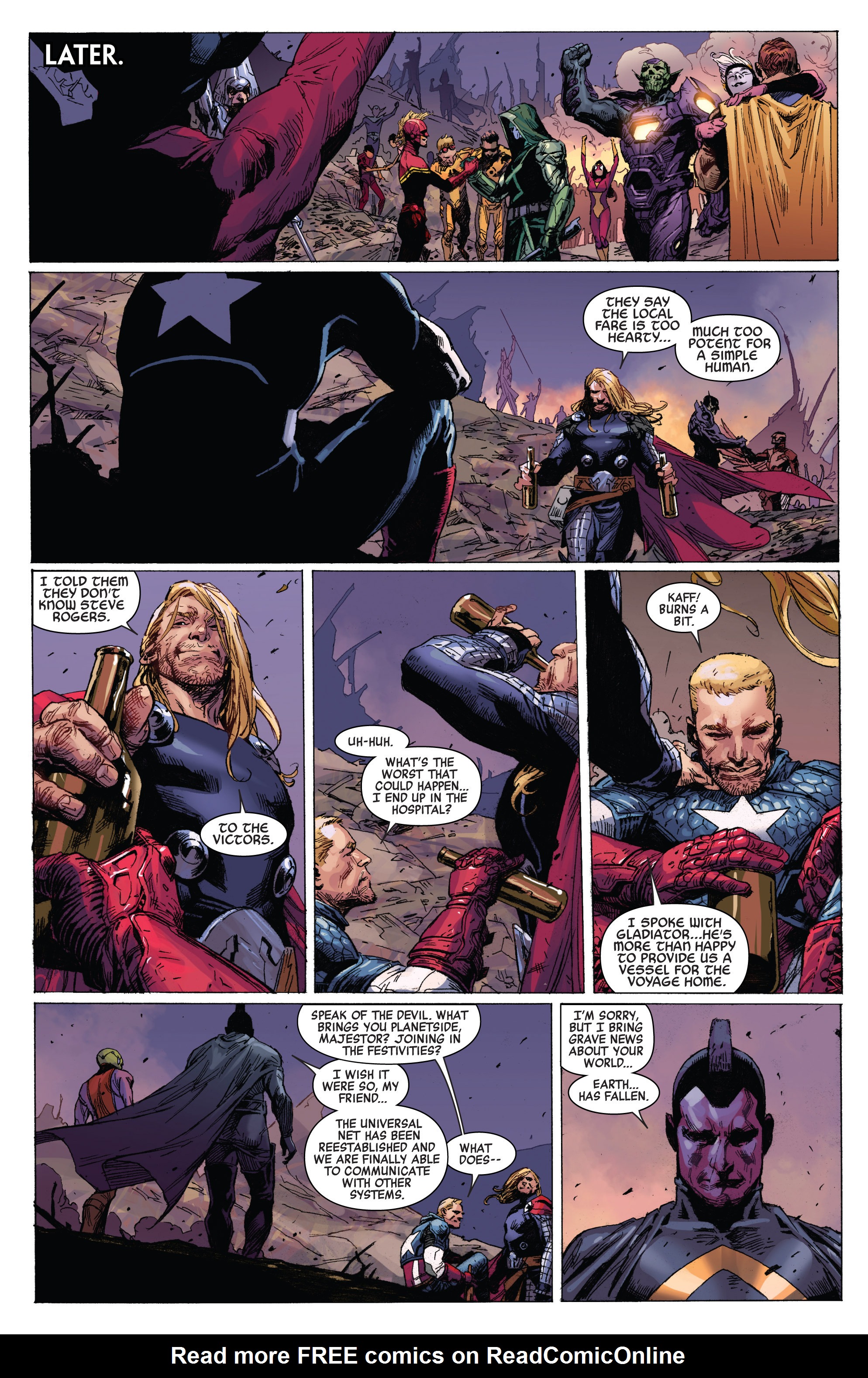 Read online Avengers by Jonathan Hickman Omnibus comic -  Issue # TPB 1 (Part 10) - 57