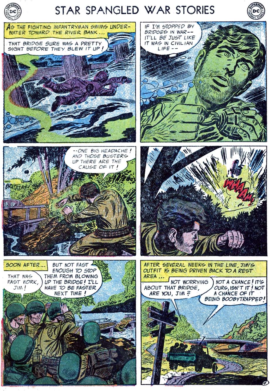 Read online Star Spangled War Stories (1952) comic -  Issue #32 - 6