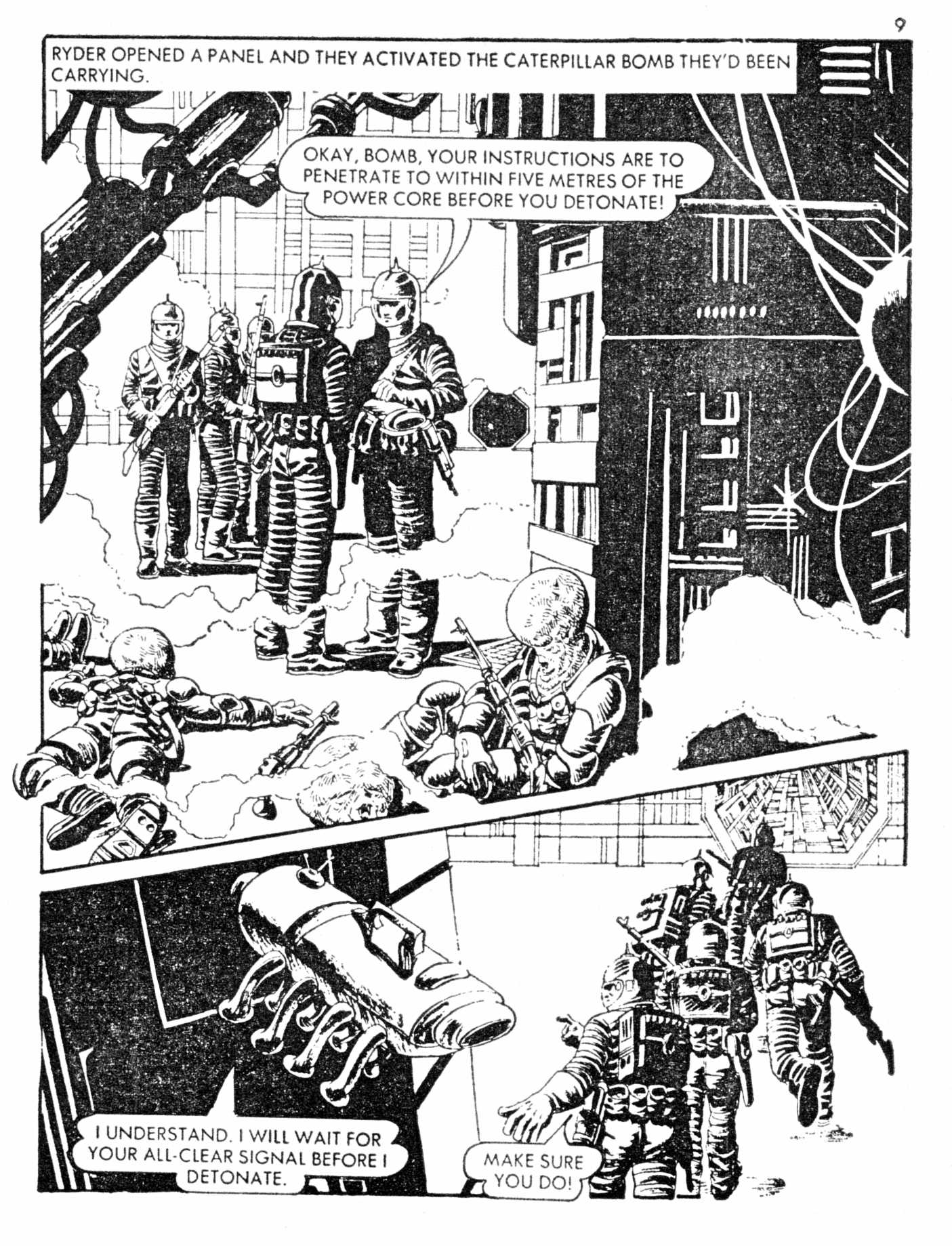 Read online Starblazer comic -  Issue #147 - 9