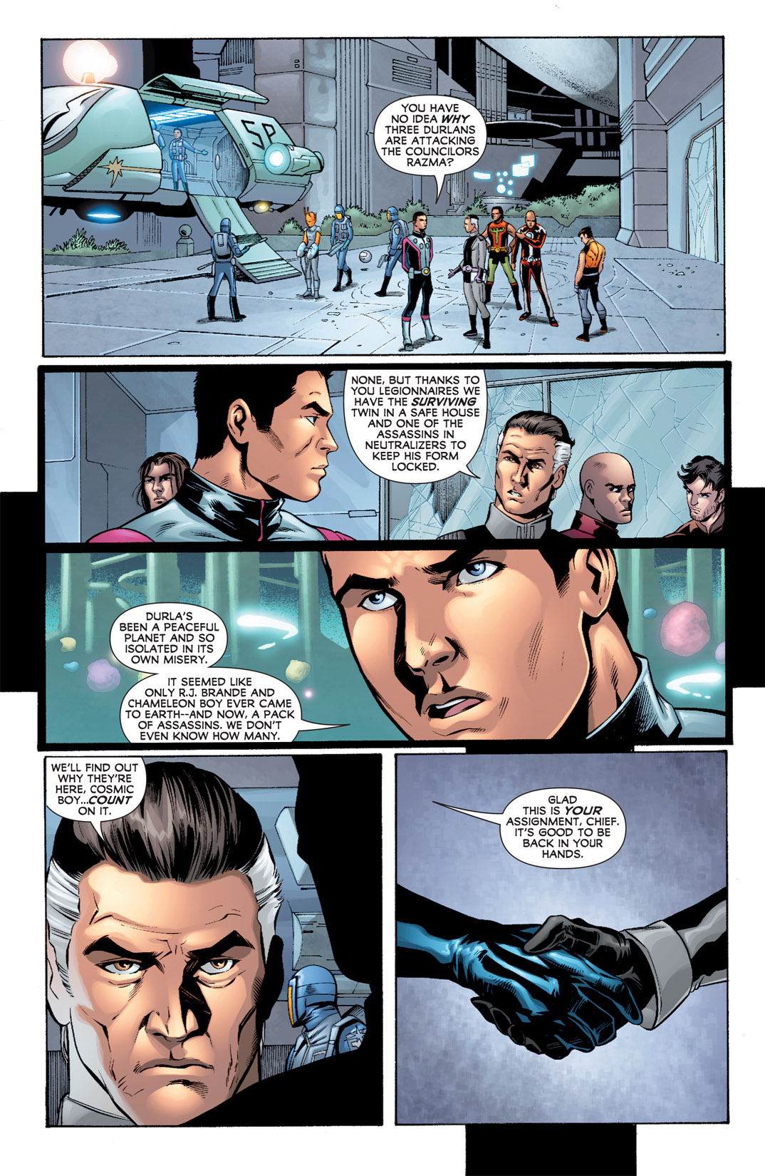 Legion of Super-Heroes (2010) Issue #7 #8 - English 18