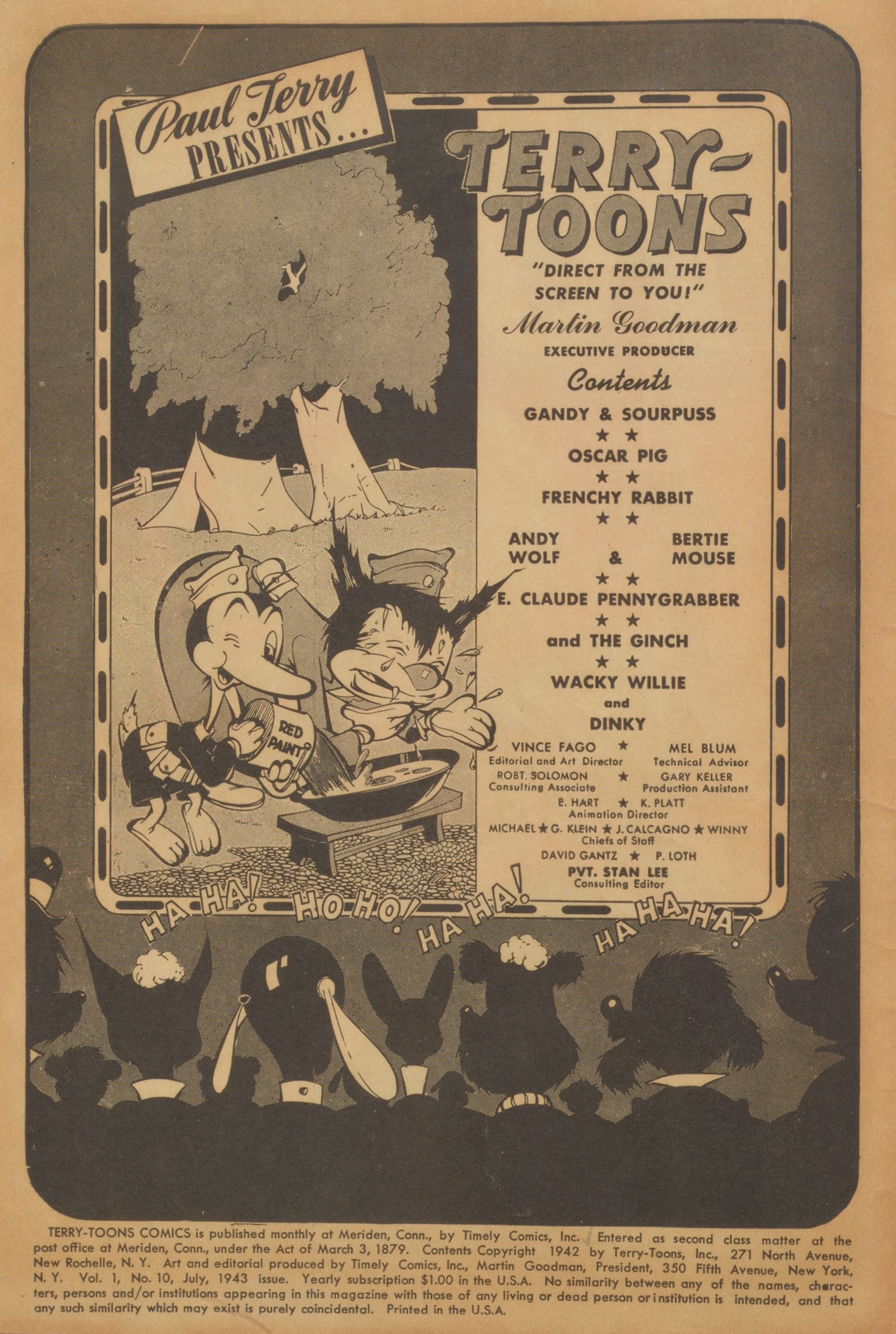 Read online Terry-Toons Comics comic -  Issue #10 - 2