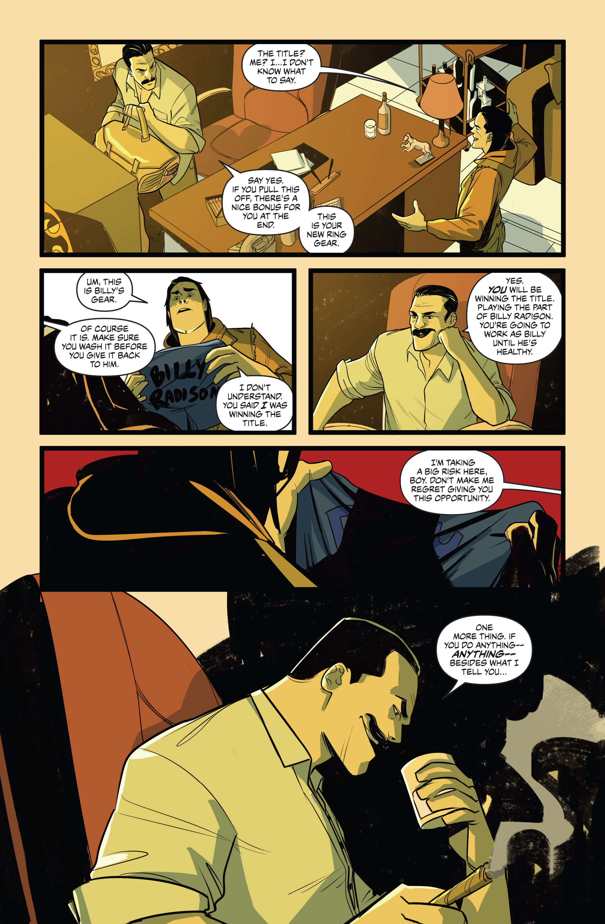 Read online Over the Ropes comic -  Issue # _TPB - 21