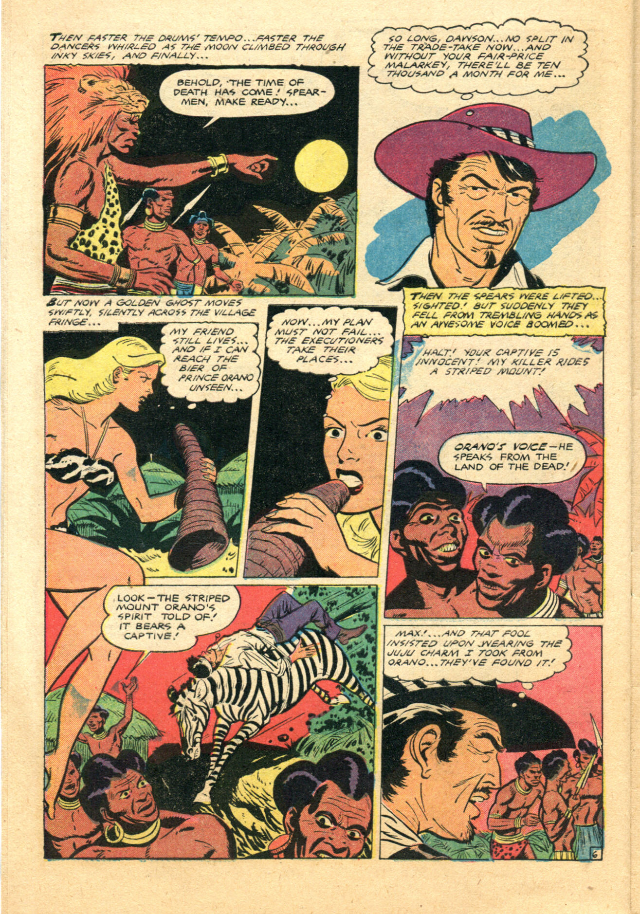 Read online Jungle Comics comic -  Issue #147 - 34