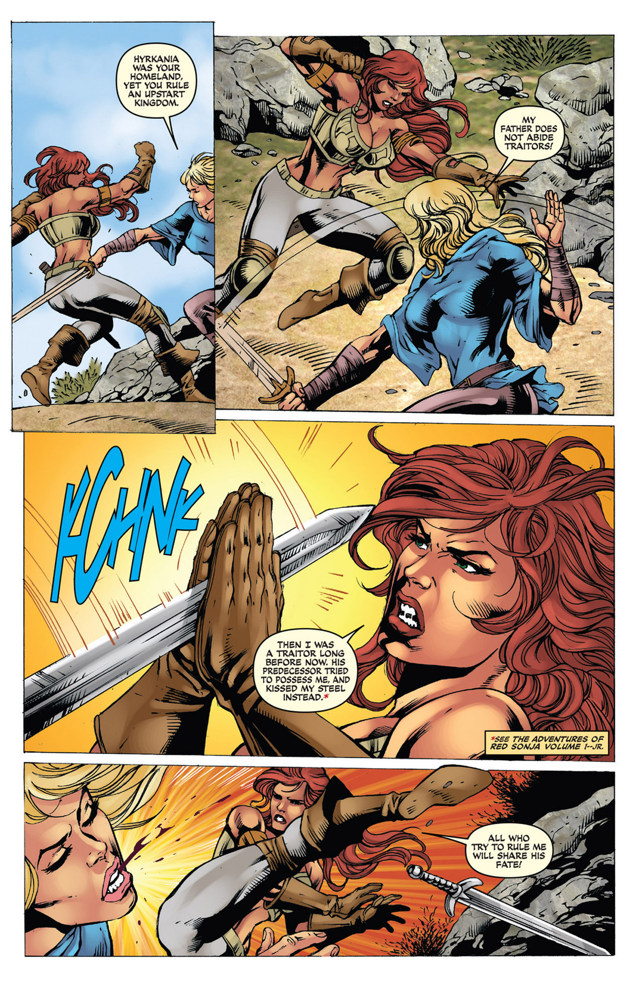 Read online Queen Sonja comic -  Issue #32 - 16