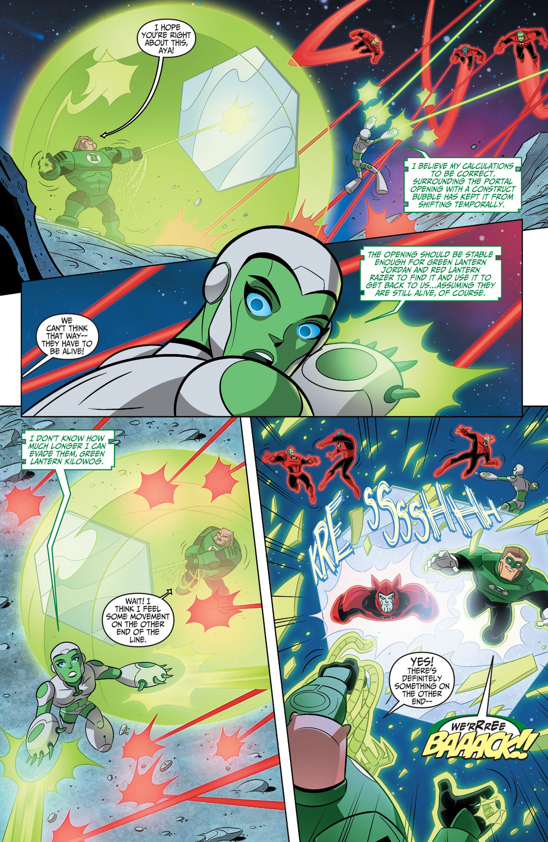 Read online Green Lantern: The Animated Series comic -  Issue #9 - 12
