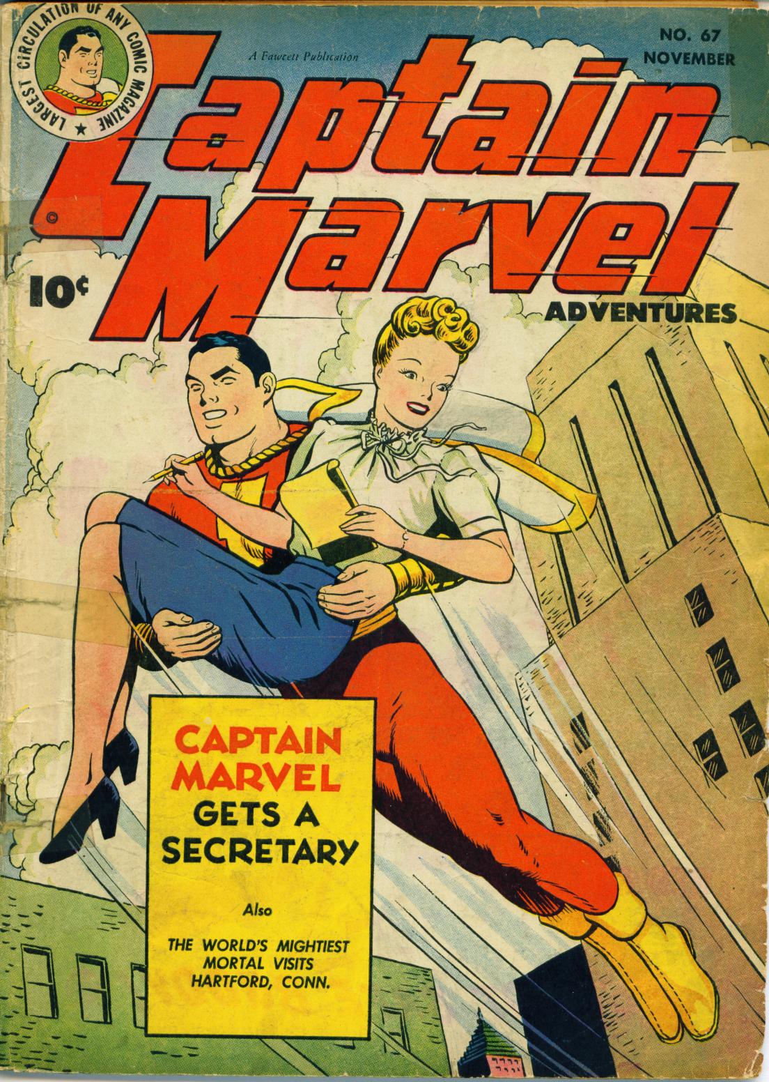 Read online Captain Marvel Adventures comic -  Issue #67 - 1