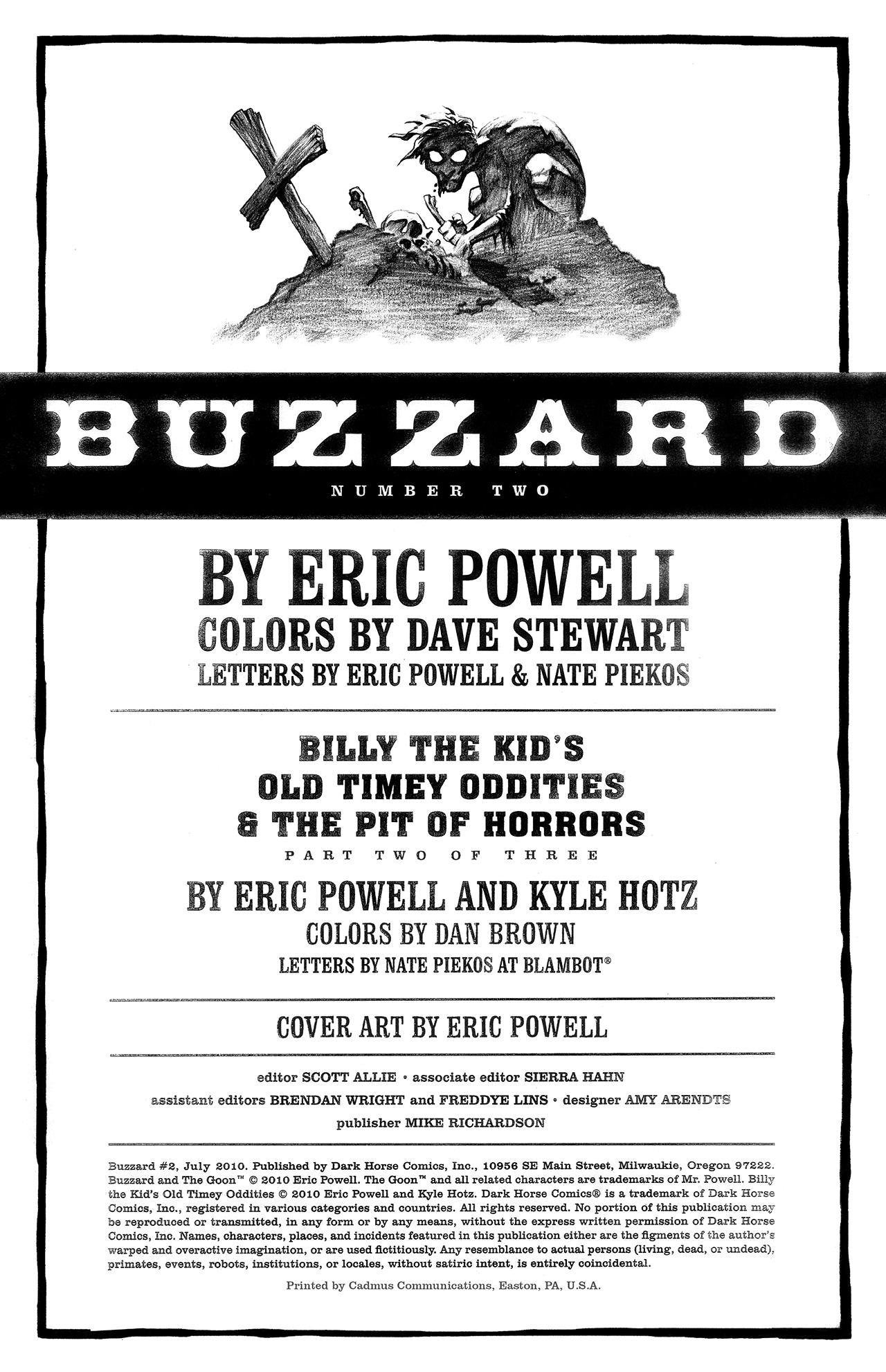 Read online Buzzard comic -  Issue #2 - 2