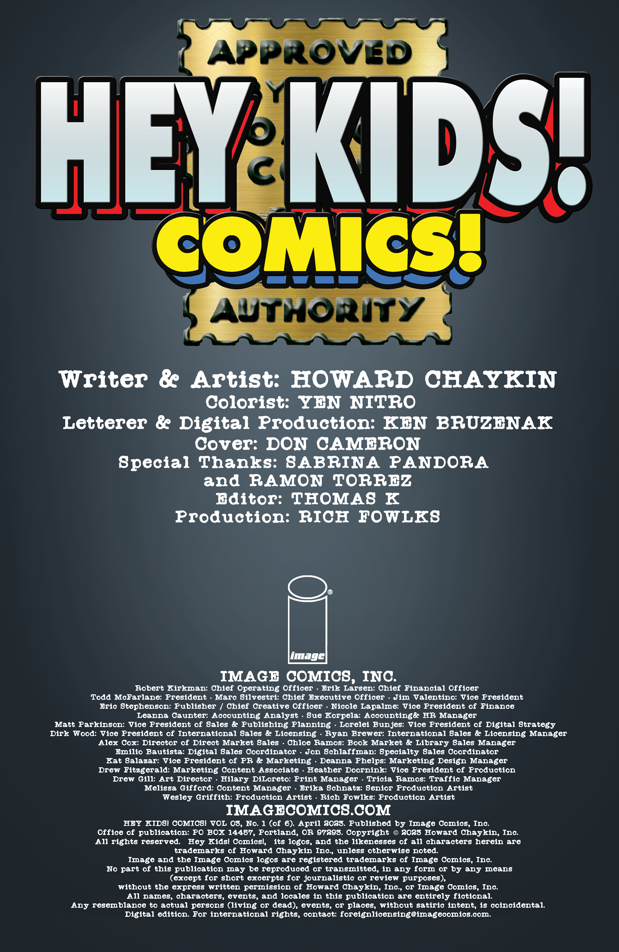 Read online Hey Kids! Comics! Vol. 3: Schlock of The New comic -  Issue #1 - 2