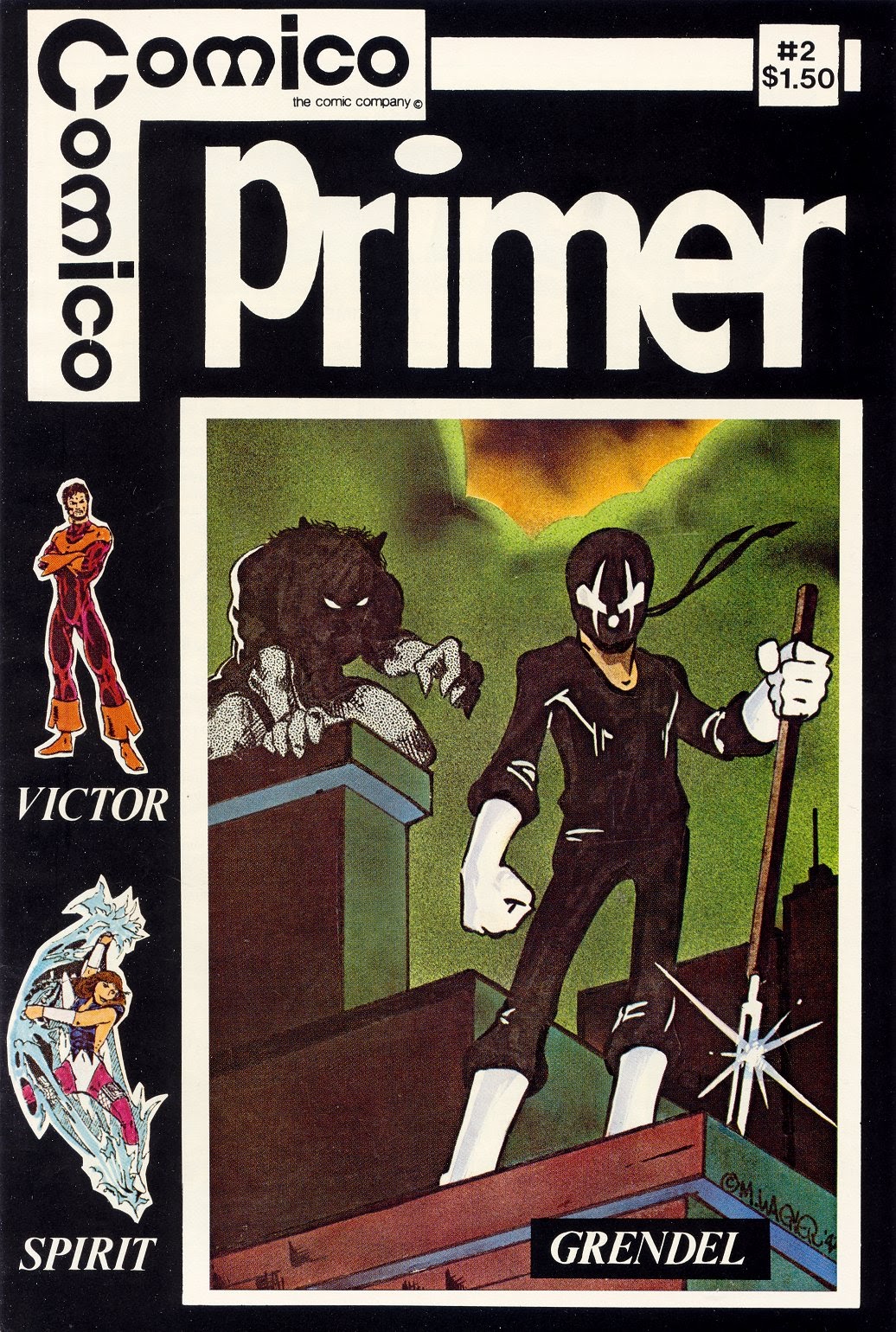 Read online Comico Primer comic -  Issue #2 - 1