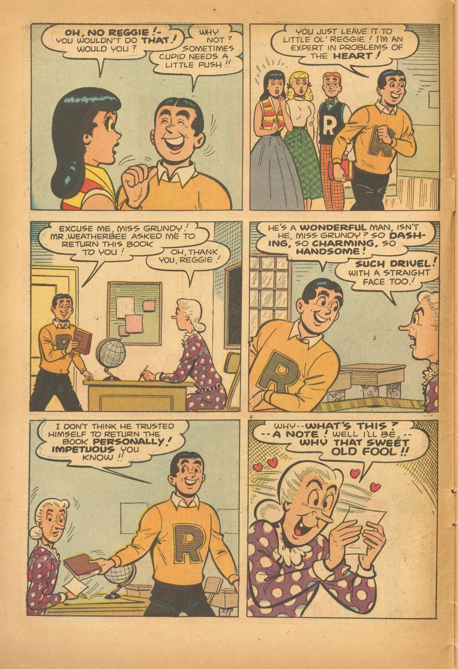 Read online Archie's Rival Reggie comic -  Issue #8 - 6