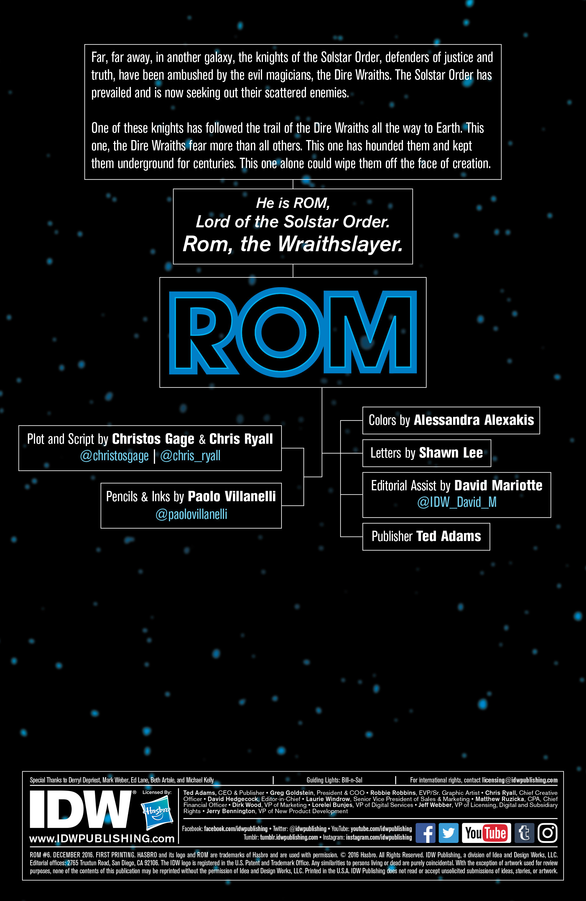 Read online ROM (2016) comic -  Issue #6 - 2