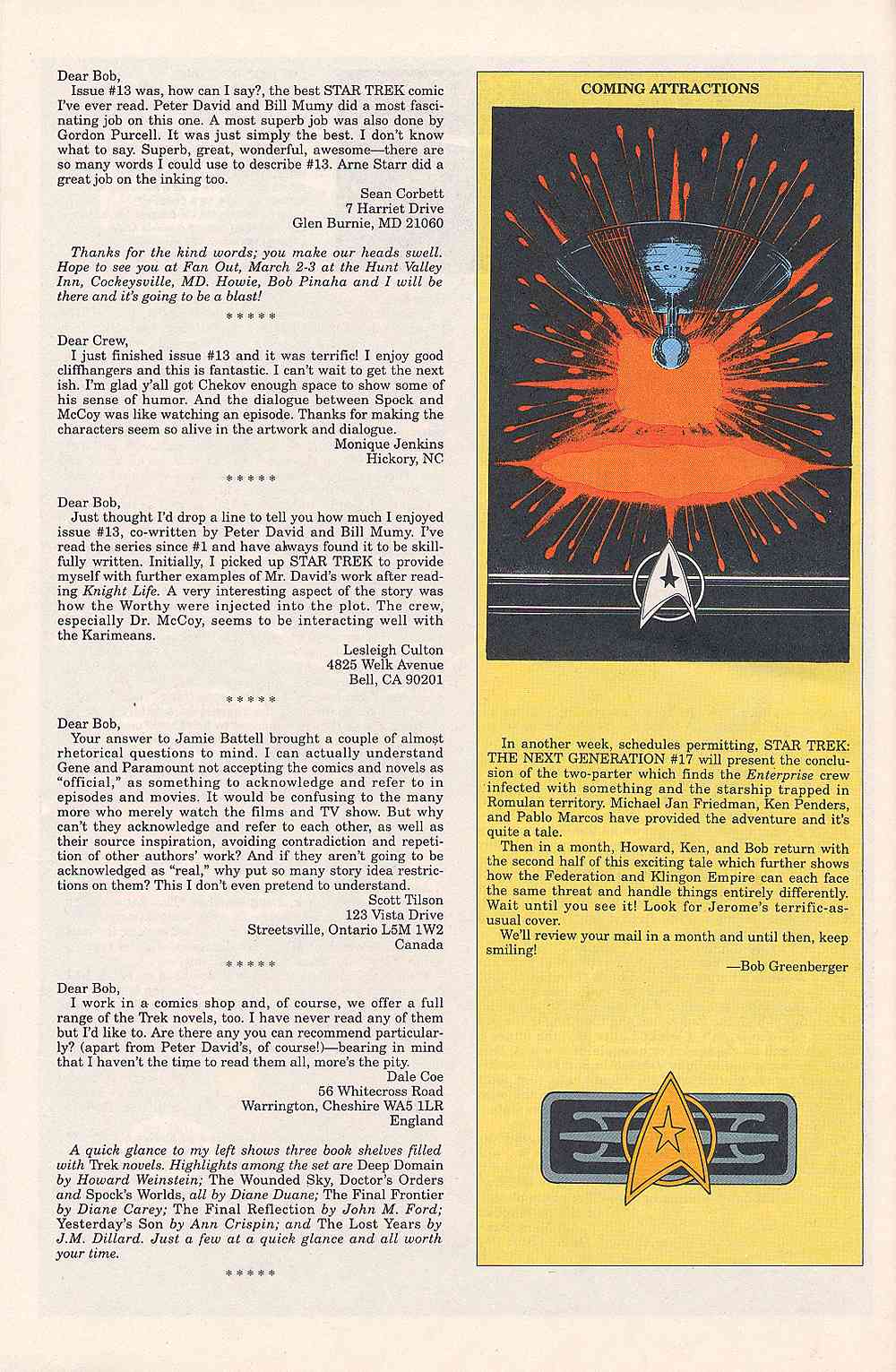 Read online Star Trek (1989) comic -  Issue #17 - 26