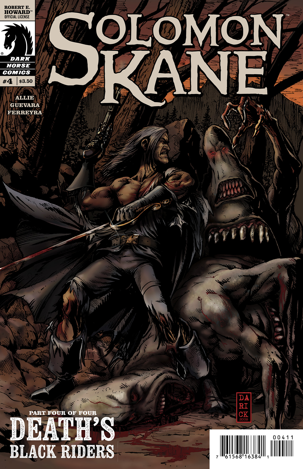 Read online Solomon Kane: Death's Black Riders comic -  Issue #4 - 1