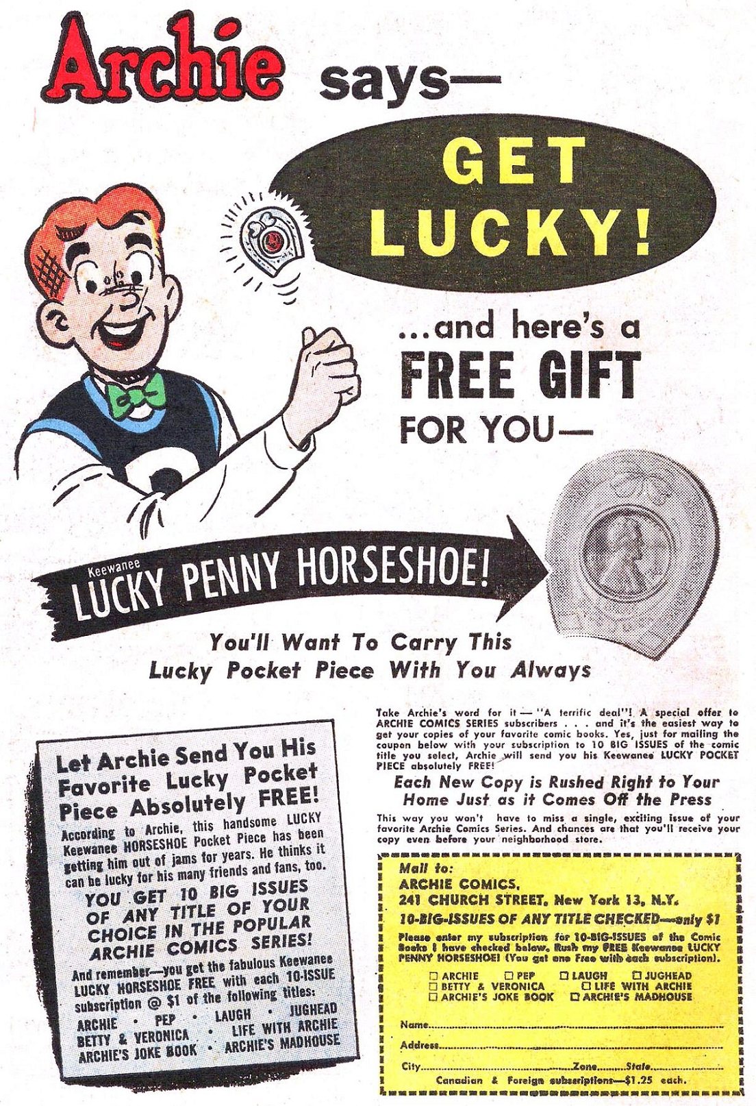 Read online Archie's Pal Jughead comic -  Issue #103 - 34