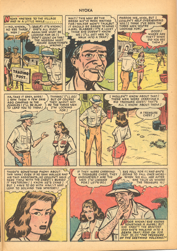 Read online Nyoka the Jungle Girl (1945) comic -  Issue #38 - 41