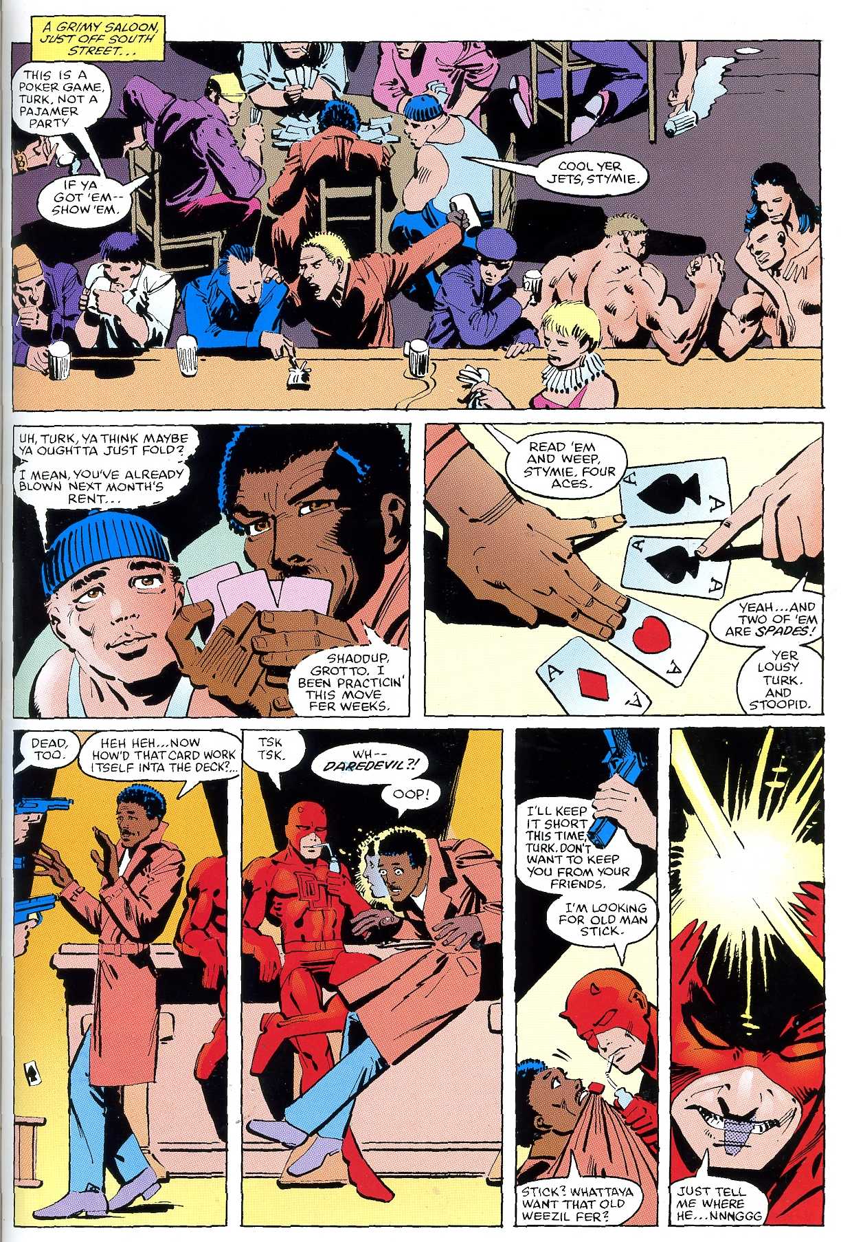 Read online Daredevil Visionaries: Frank Miller comic -  Issue # TPB 2 - 191