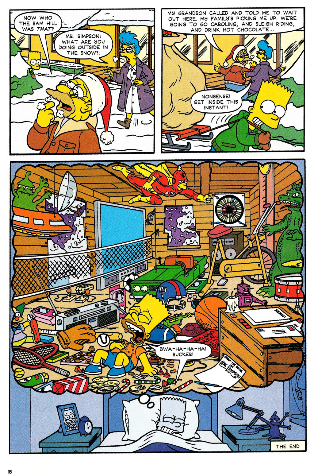 The Simpsons Winter Wingding issue 1 - Page 20