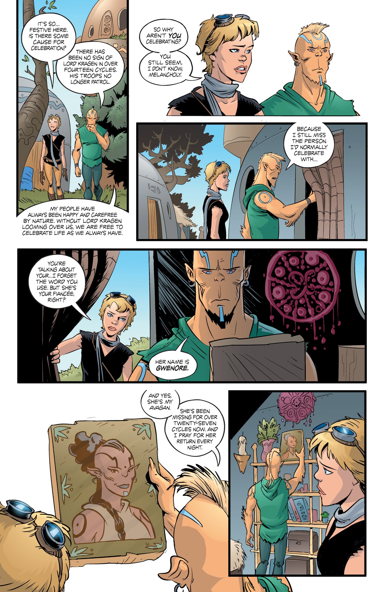 Read online Elsewhere comic -  Issue #5 - 9