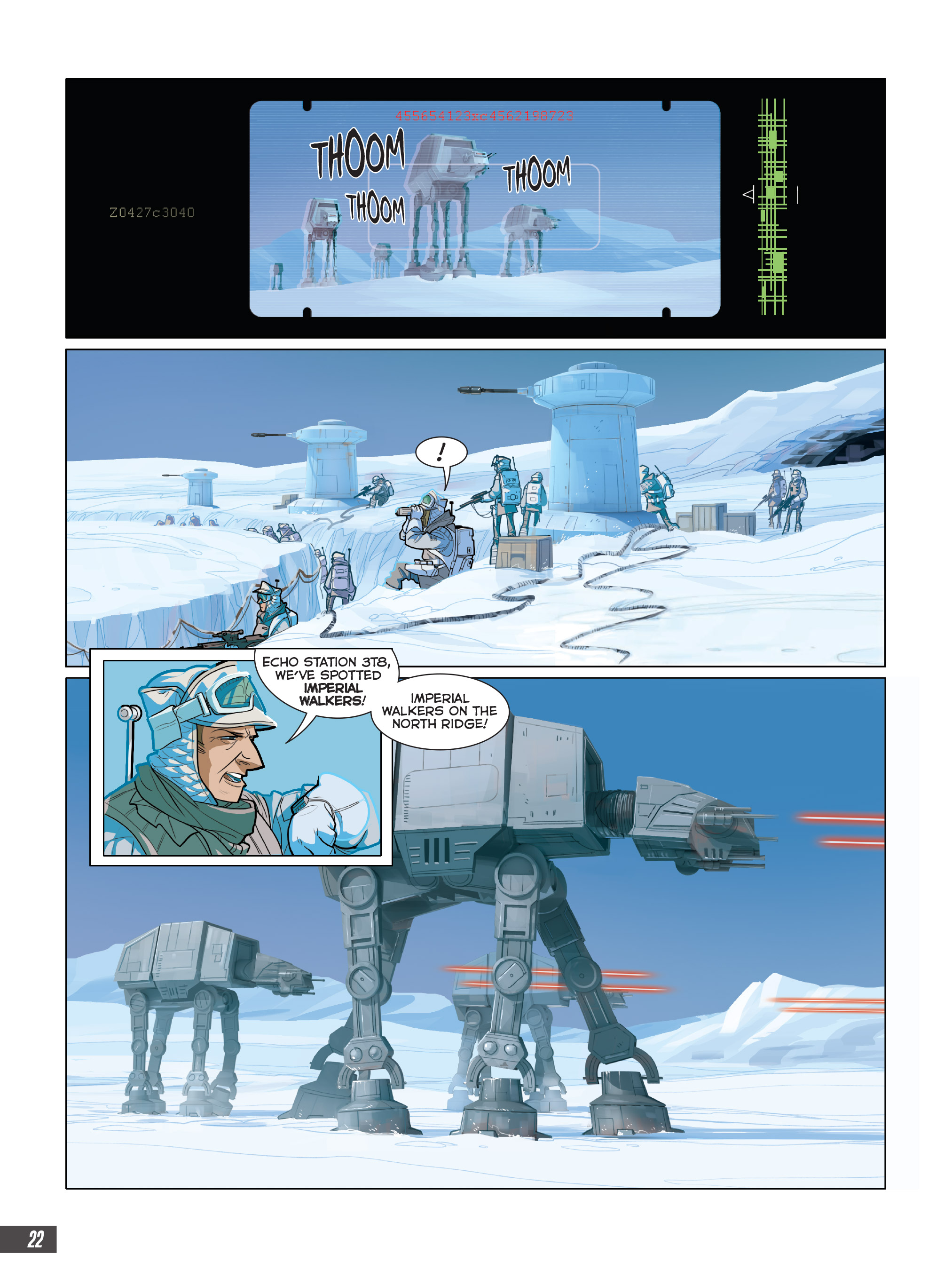 Read online Star Wars: The Empire Strikes Back Graphic Novel Adaptation comic -  Issue # Full - 21