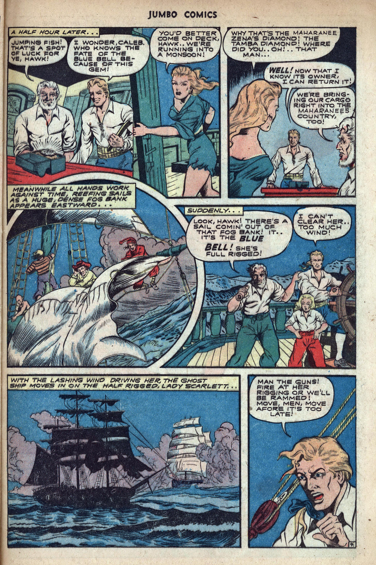 Read online Jumbo Comics comic -  Issue #68 - 37